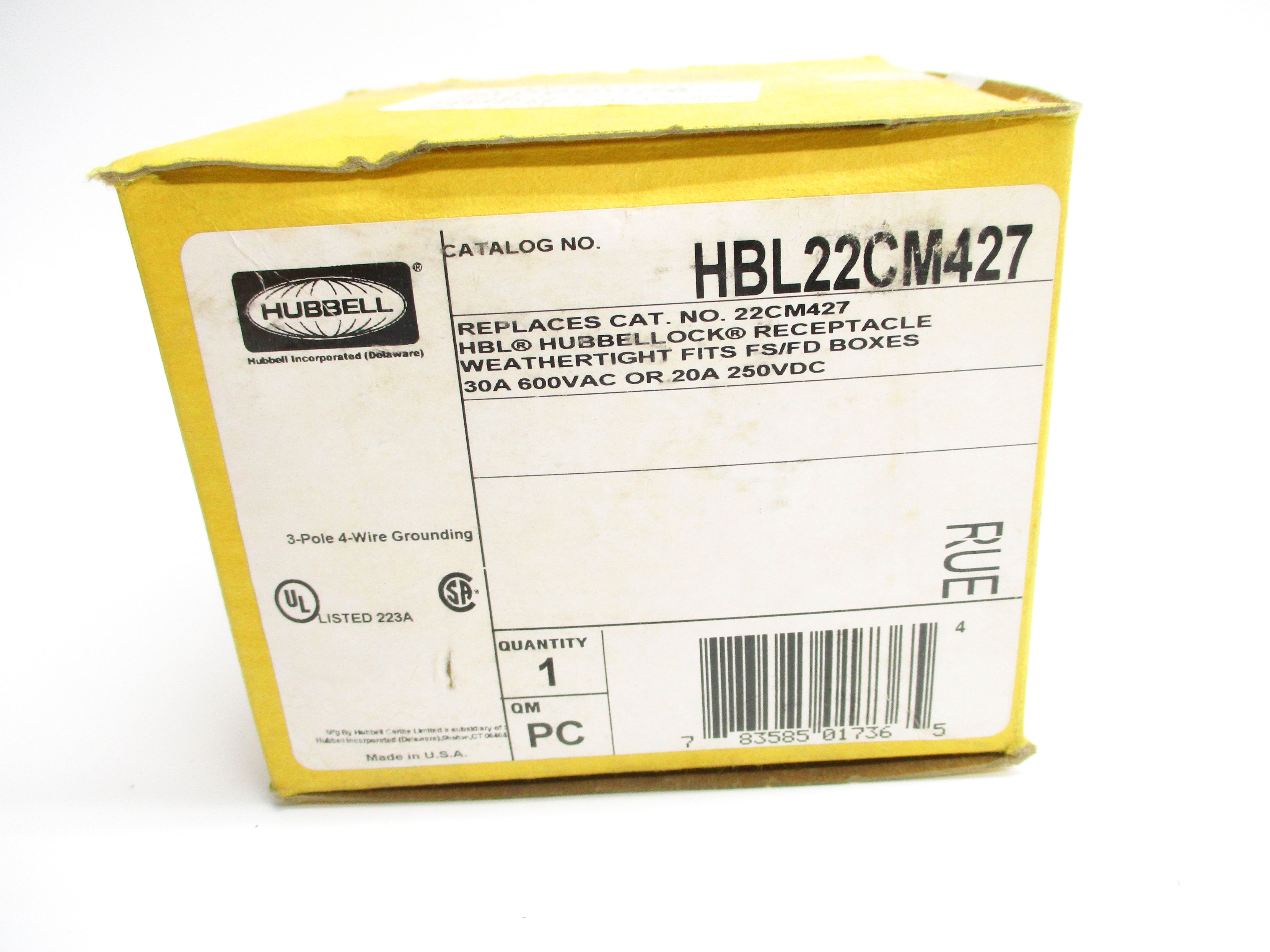 HUBBELL HBL22CM427 NSMP