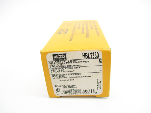 HUBBELL HBL2330 277VAC 20A NSMP