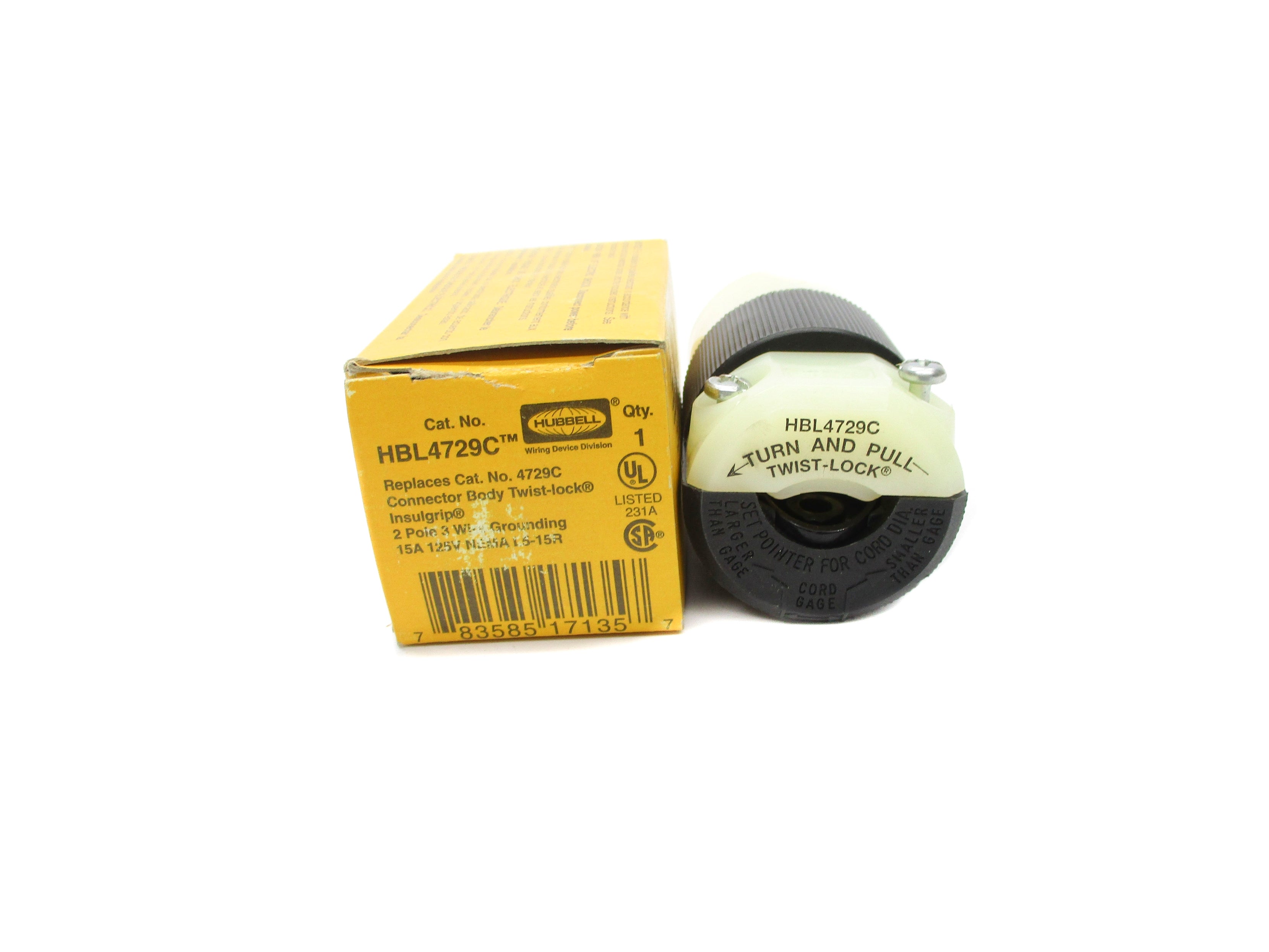 HUBBELL HBL4729C NSMP