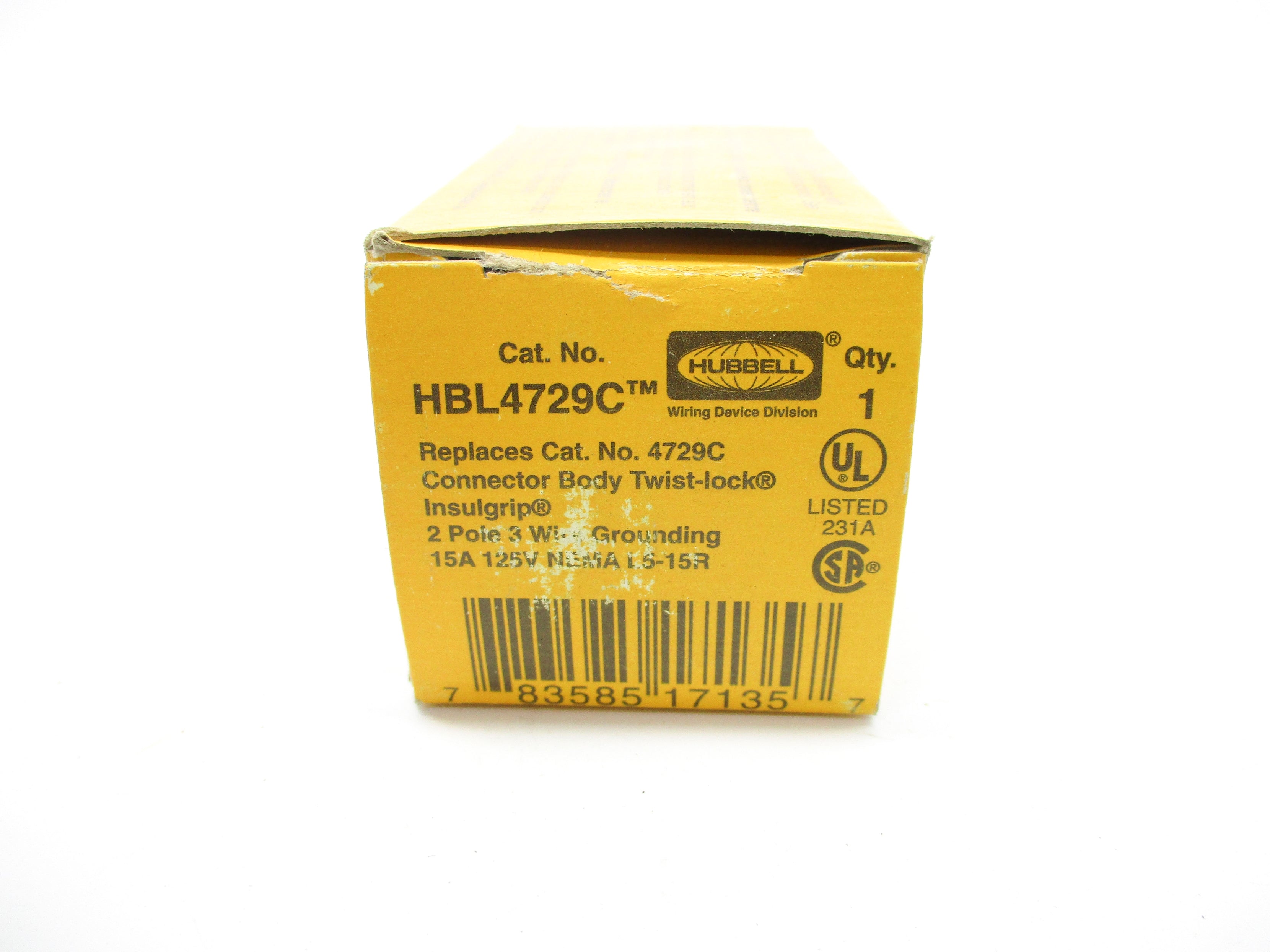 HUBBELL HBL4729C NSMP