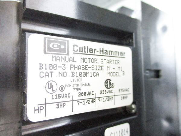 EATON B100S1CA NSNP 575VAC NSNP