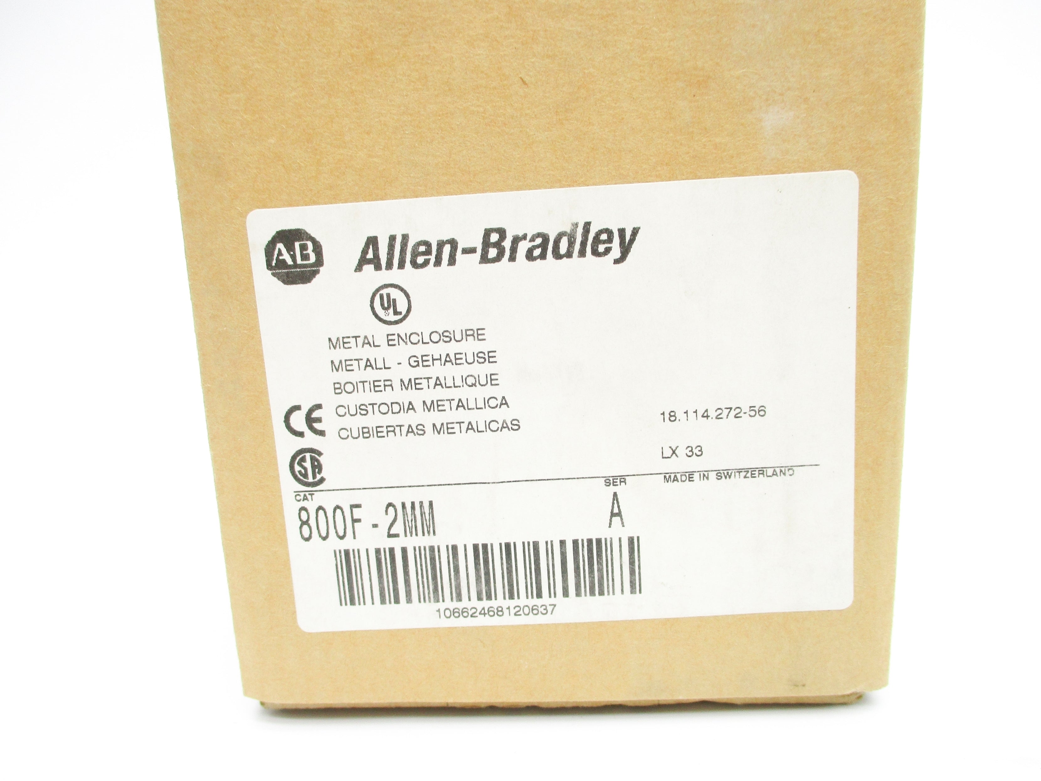 INDUSTRIAL SPARE PART 800F-2MM SER. A (BR/WH) NSMP