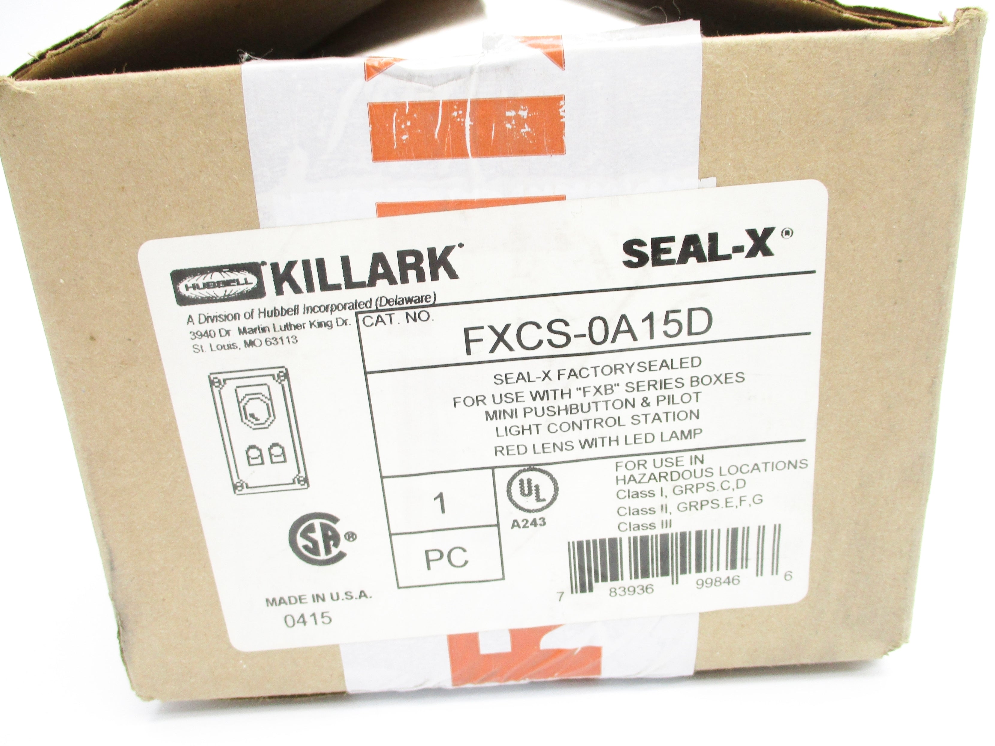 HUBBELL FXCS-0A15D NSMP