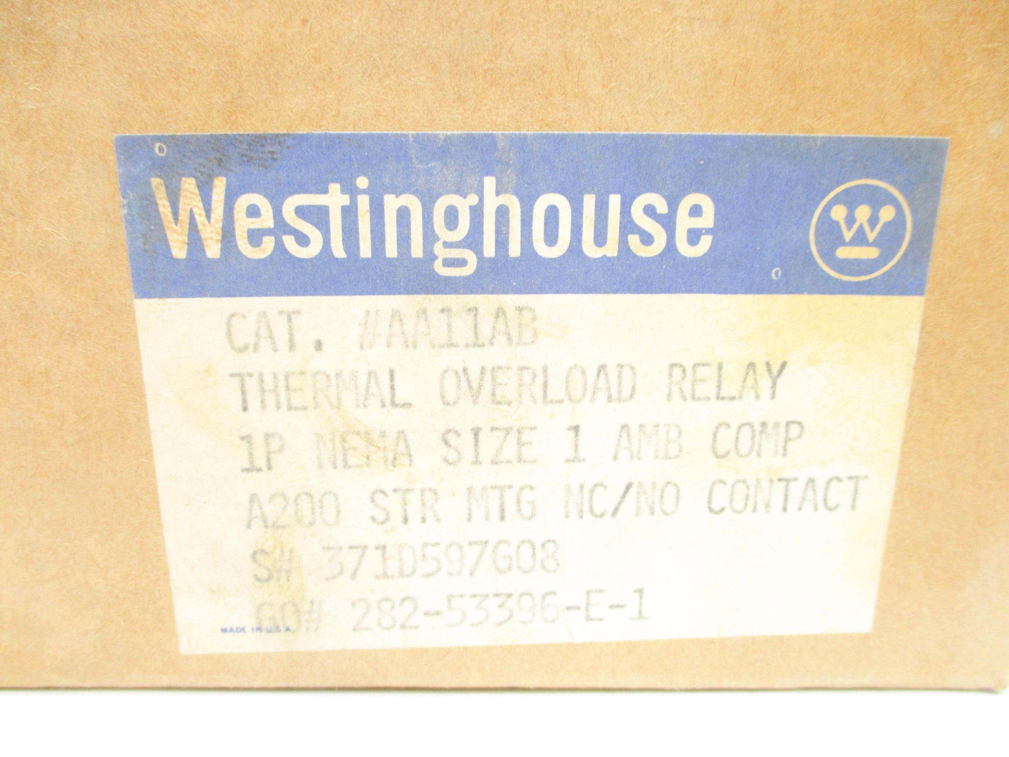 WESTINGHOUSE AA11AB NSMP