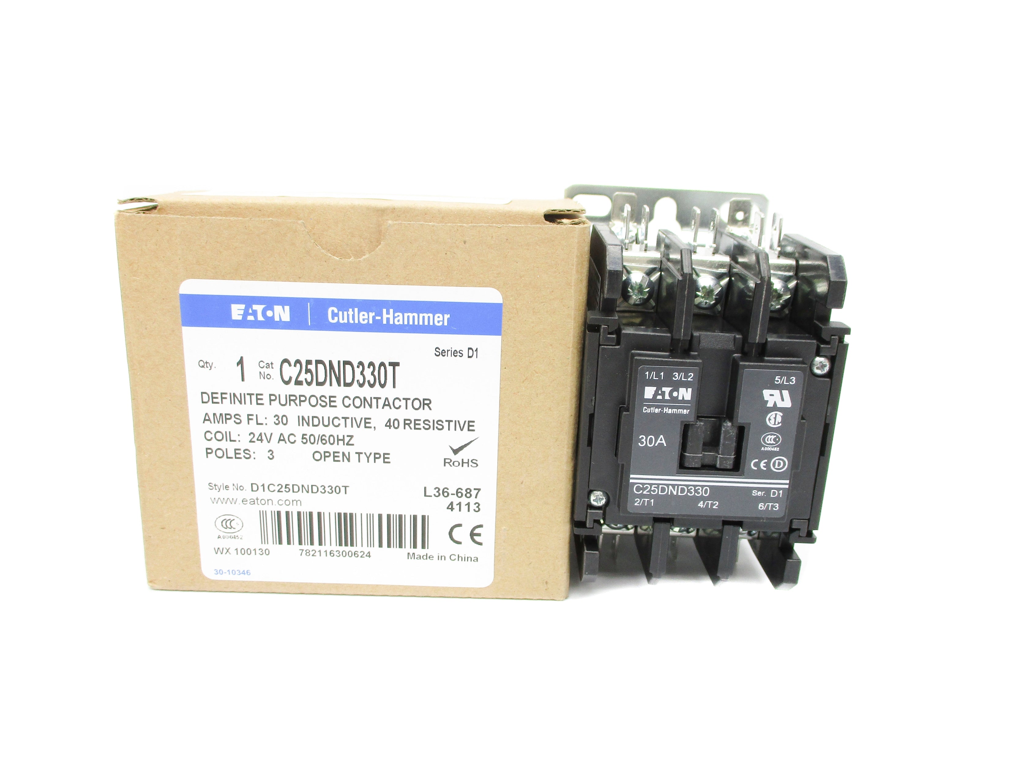EATON C25DND330T SER. D1 24VAC NSMP