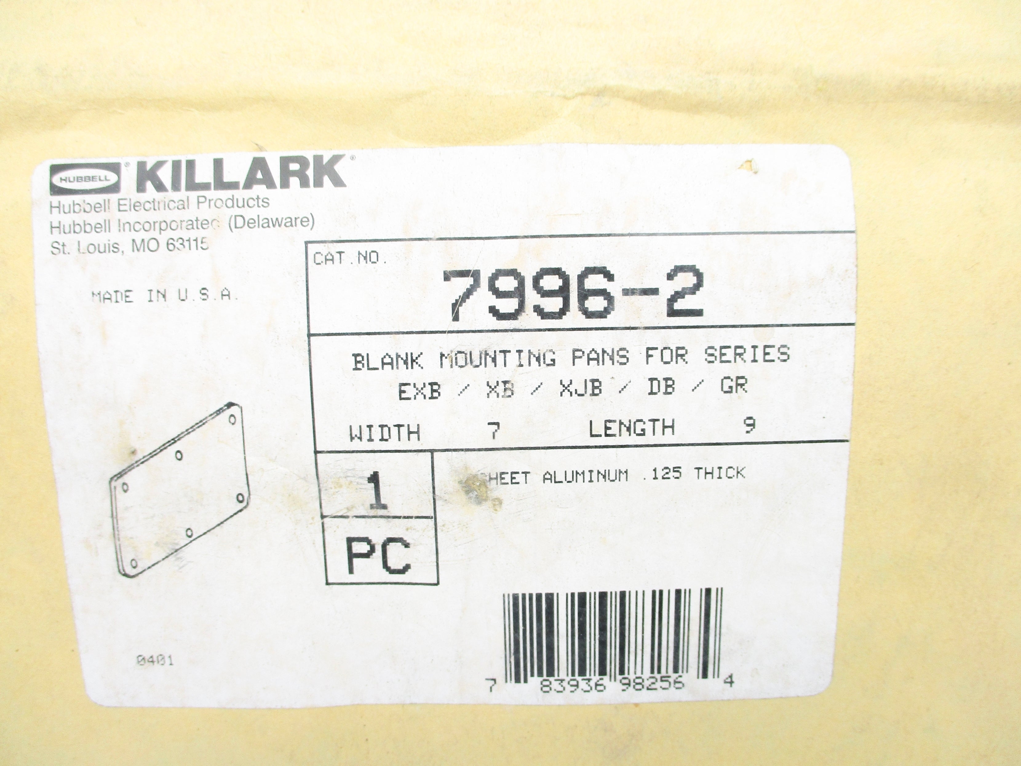 HUBBELL 7996-2 NSMP