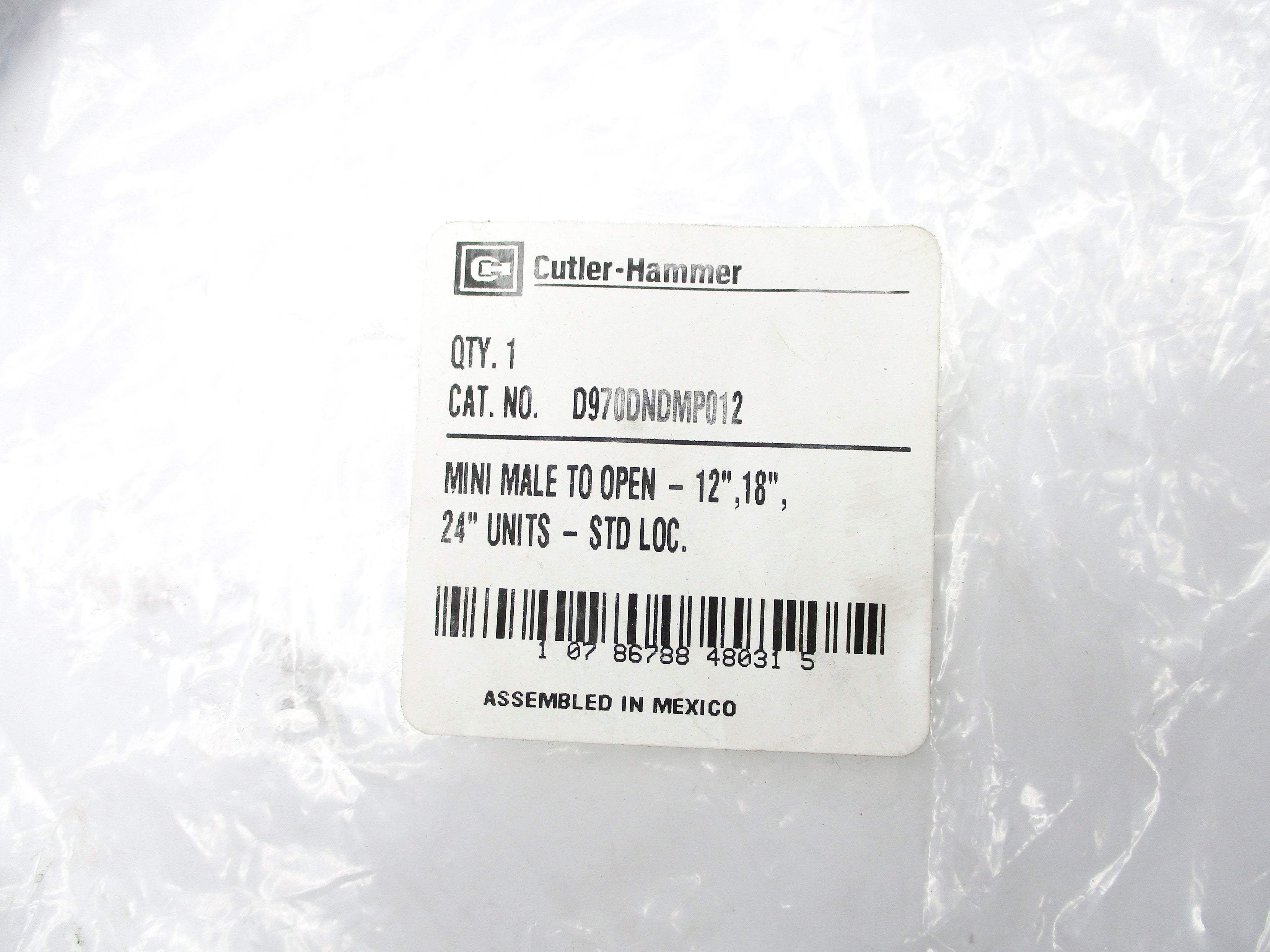 CUTLER HAMMER D970DNDMP012 NSMP