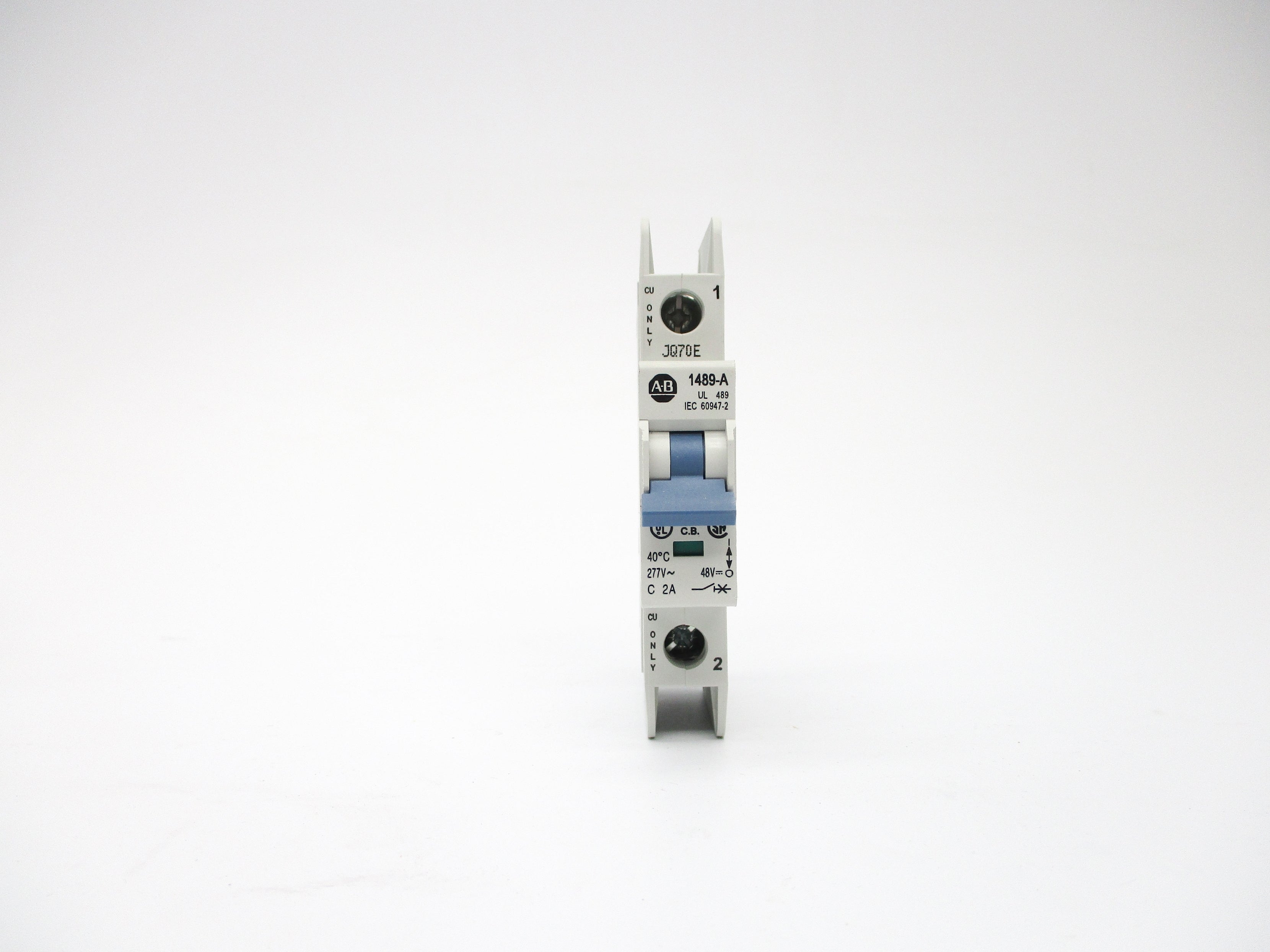 ALLEN BRADLEY 1489-A1C020 SER. A 277VAC 2A (PKG OF 2) NSMP