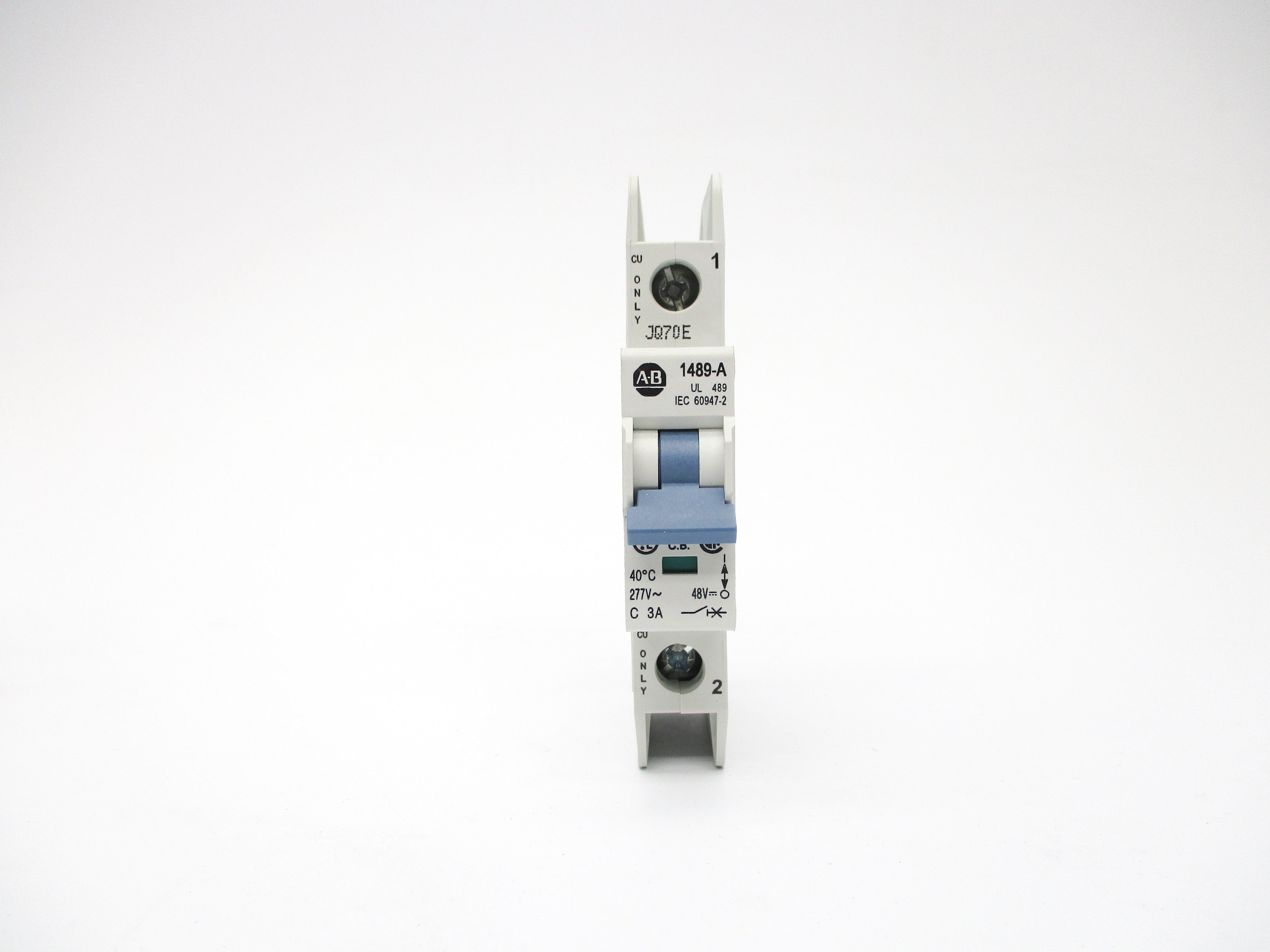 ALLEN BRADLEY 1489-A1C030 SER. A 277VAC 3A (PKG OF 2) NSMP