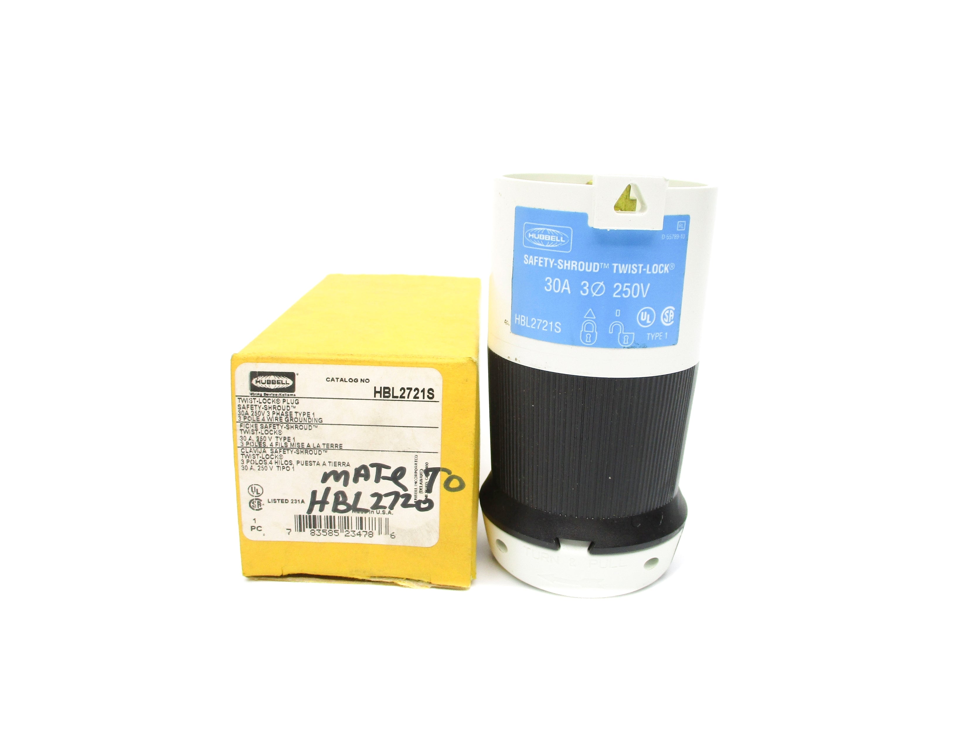 HUBBELL HBL2721S NSMP