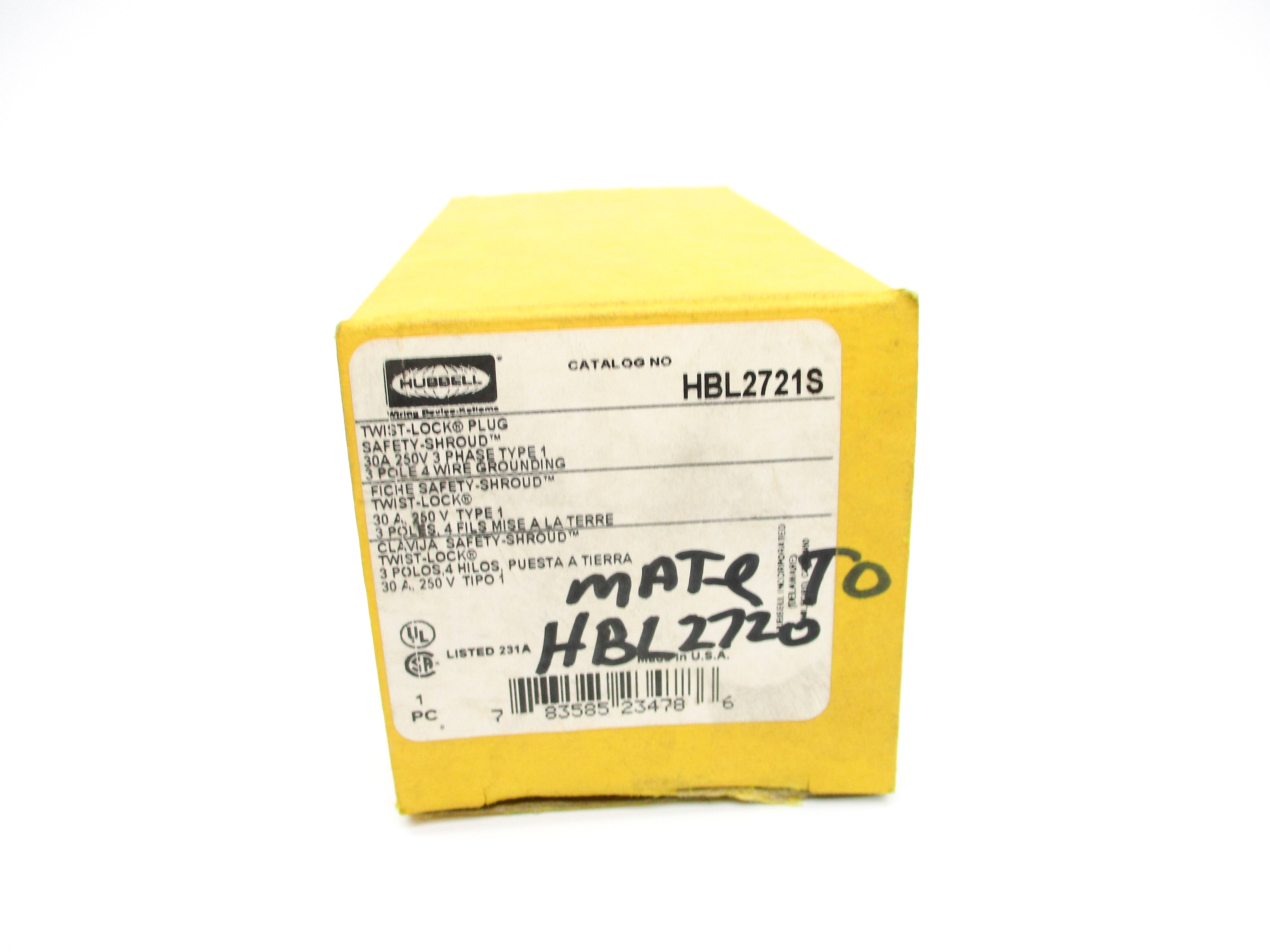 HUBBELL HBL2721S NSMP