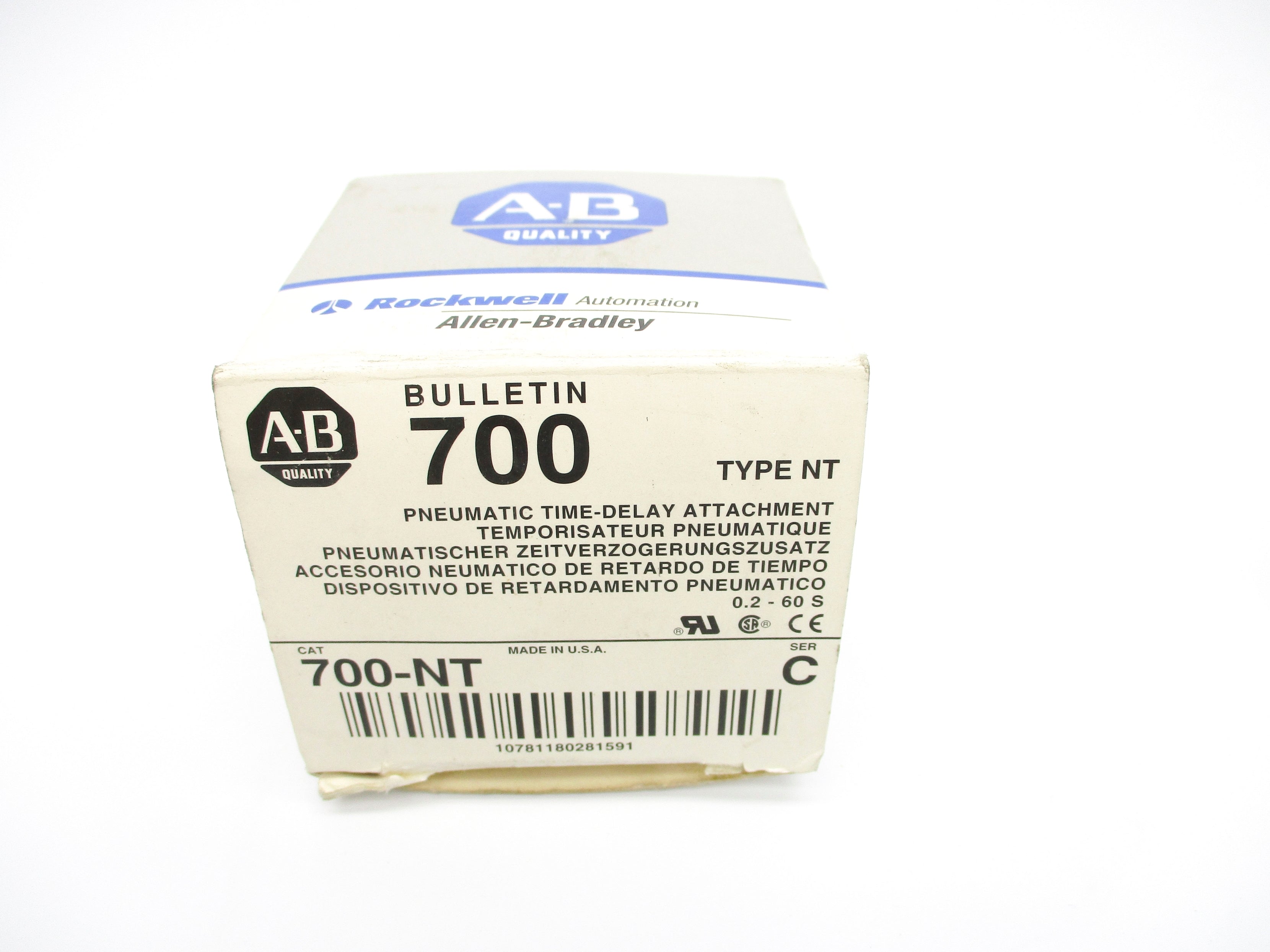 ALLEN BRADLEY 700-NT SER. C (GY/BL) NSMP