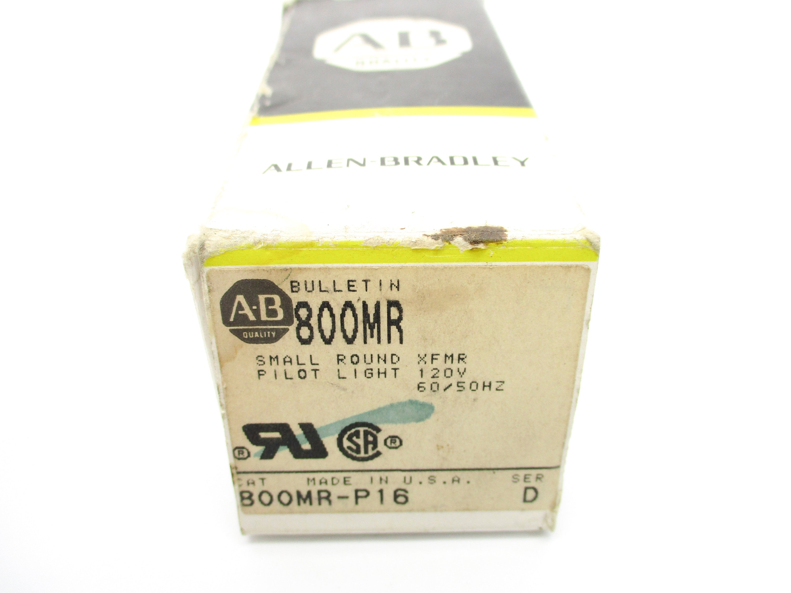 INDUSTRIAL SPARE PART 800MR-P16 SER. D 120V (BK/YL) NSMP