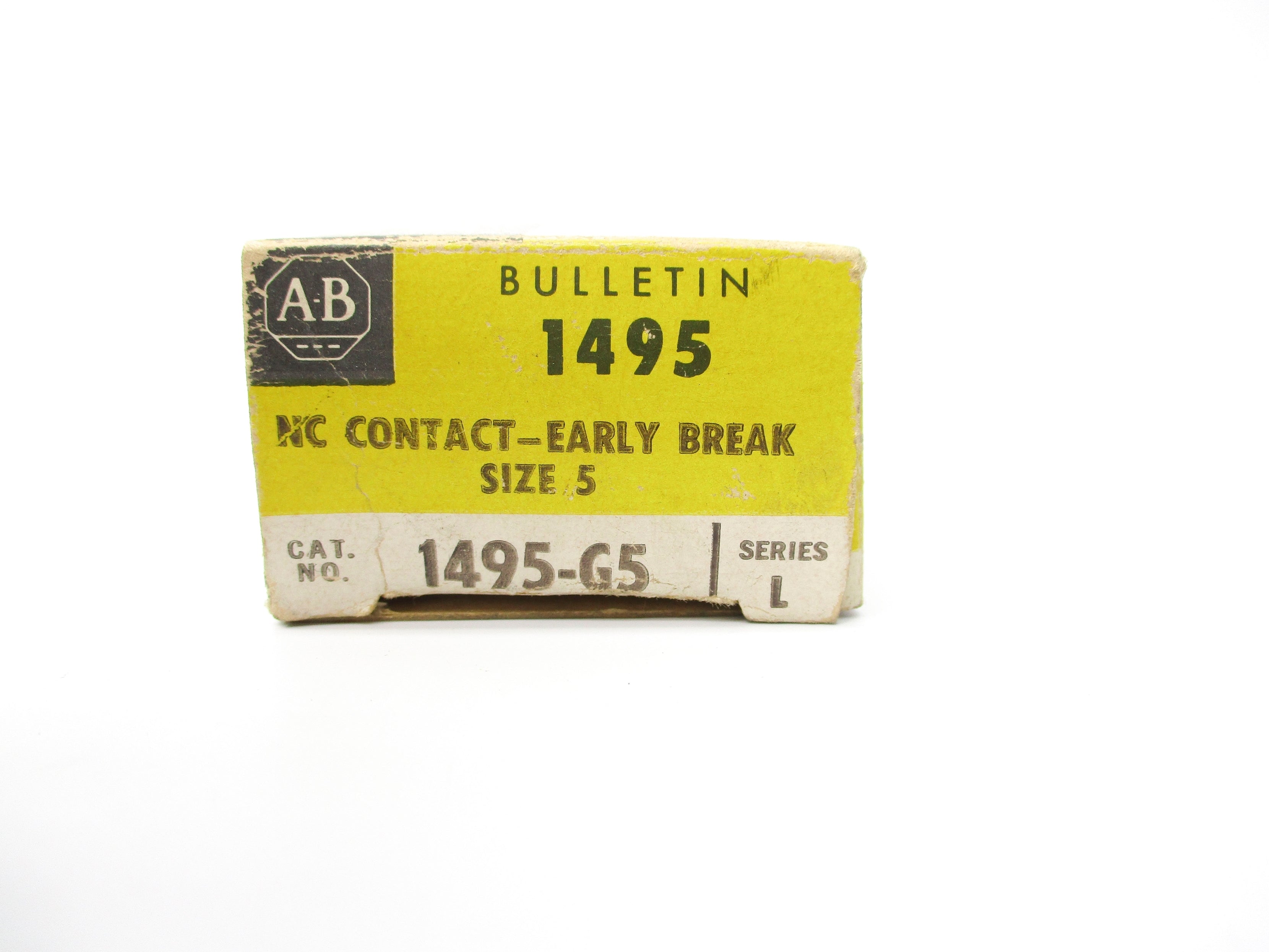 ALLEN BRADLEY 1495-G5 SER. L 600VAC (BK/YL) NSMP