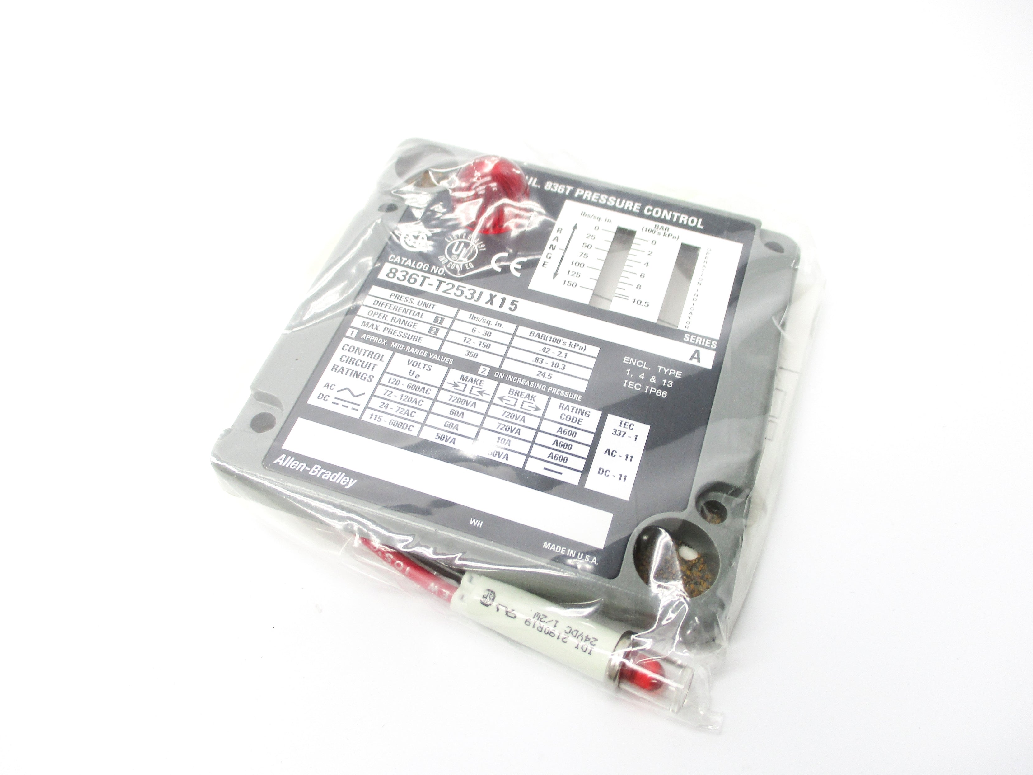 INDUSTRIAL SPARE PART 836T-T253JN15 SER. A (WH) NSMP