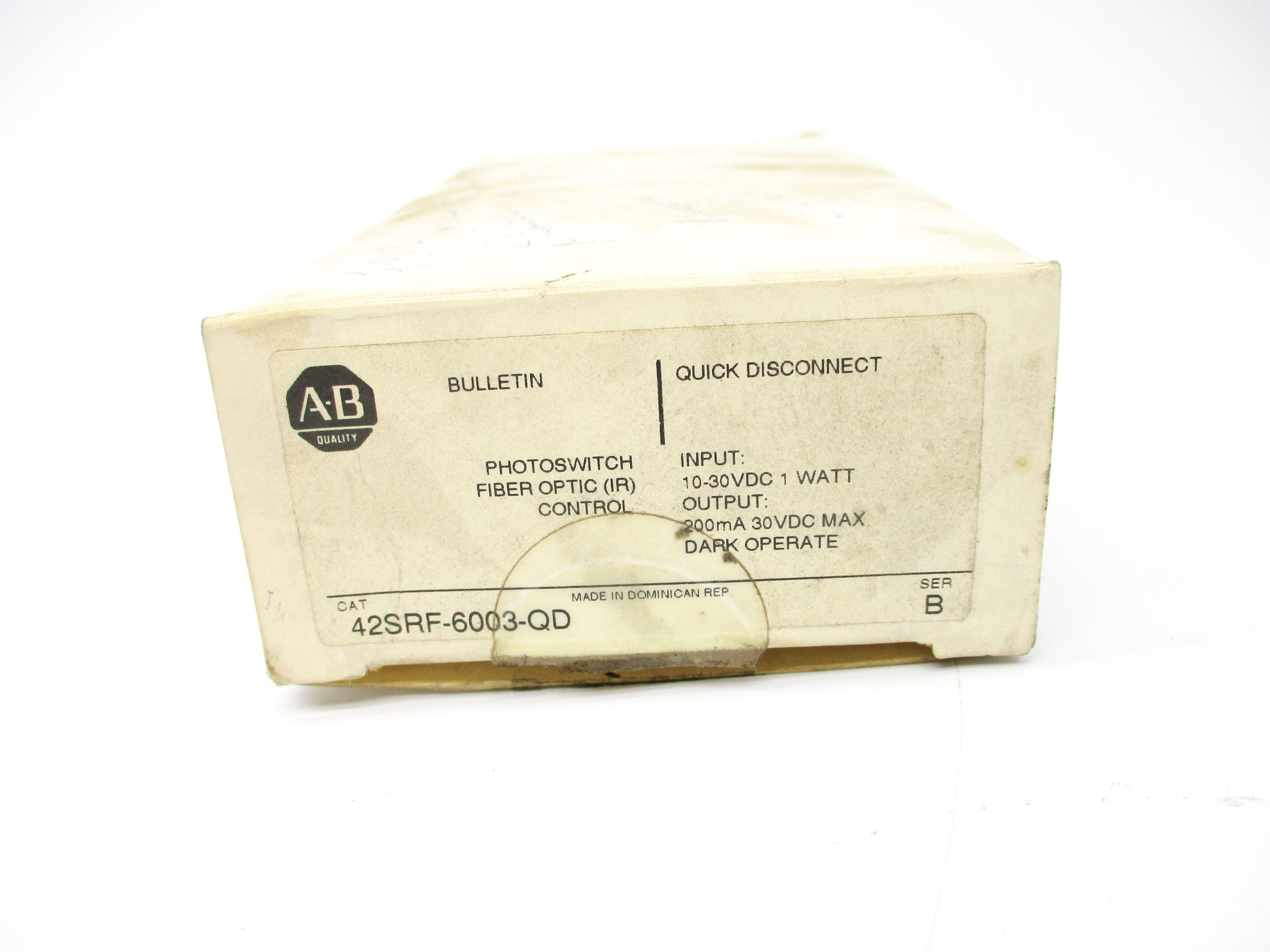 ALLEN BRADLEY 42SRF-6003-QD SER. B (WH) NSMP