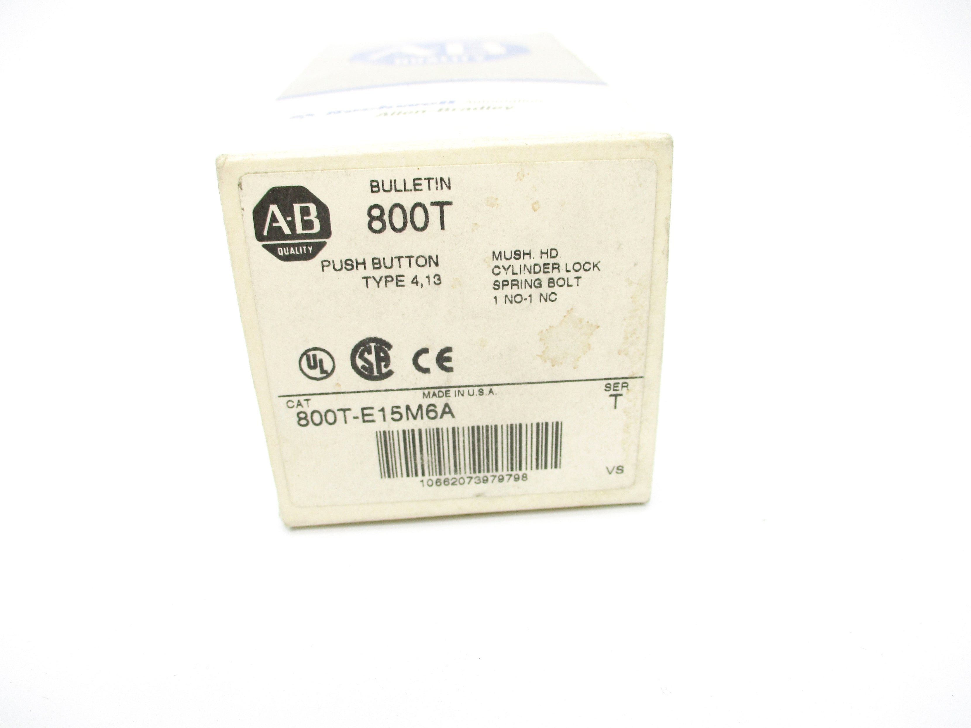 ALLEN BRADLEY 800T-E15M6A SER. T (GY/BL) NSMP