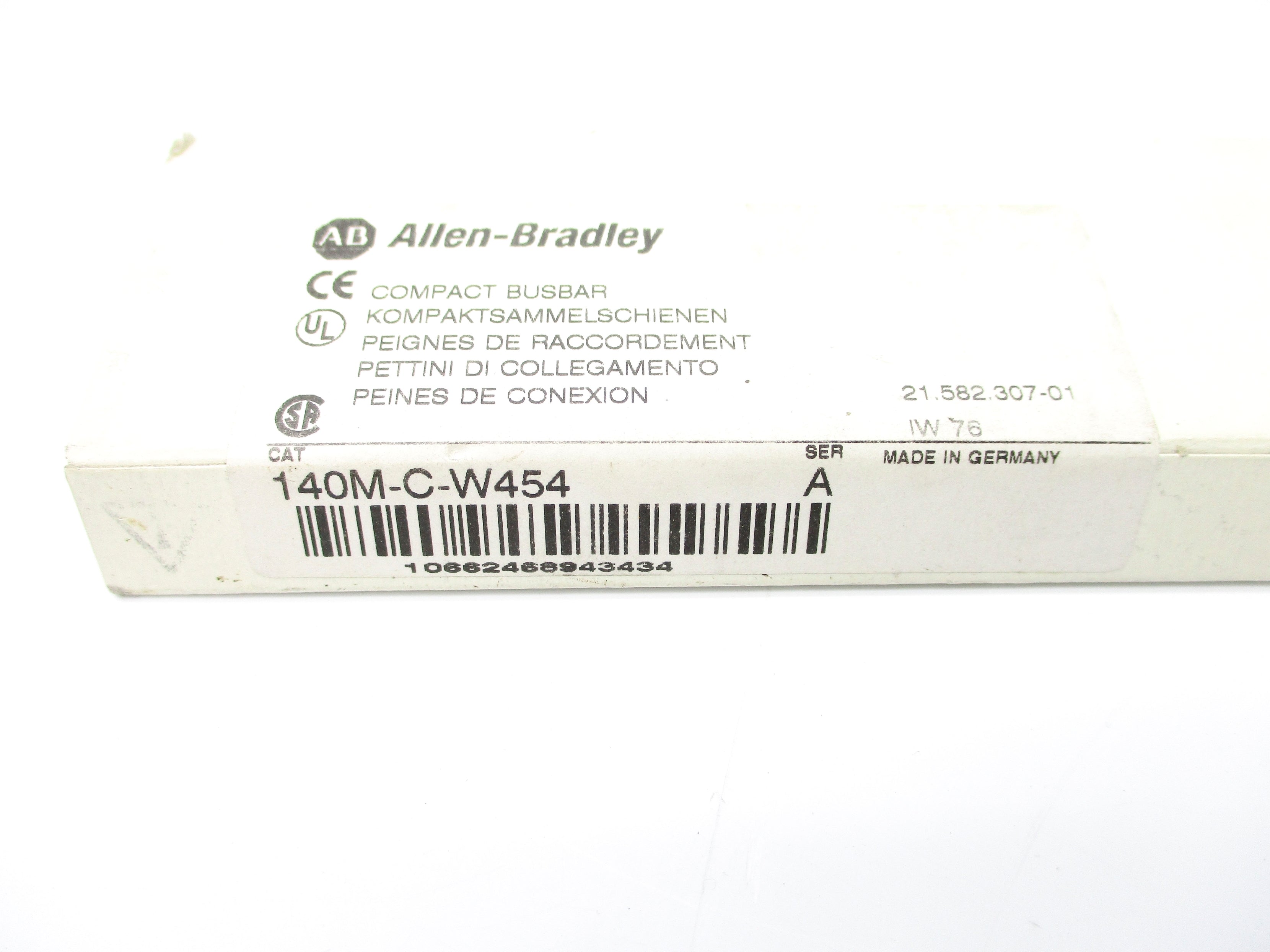 ALLEN BRADLEY 140M-C-W454 SER. A (WH) NSMP