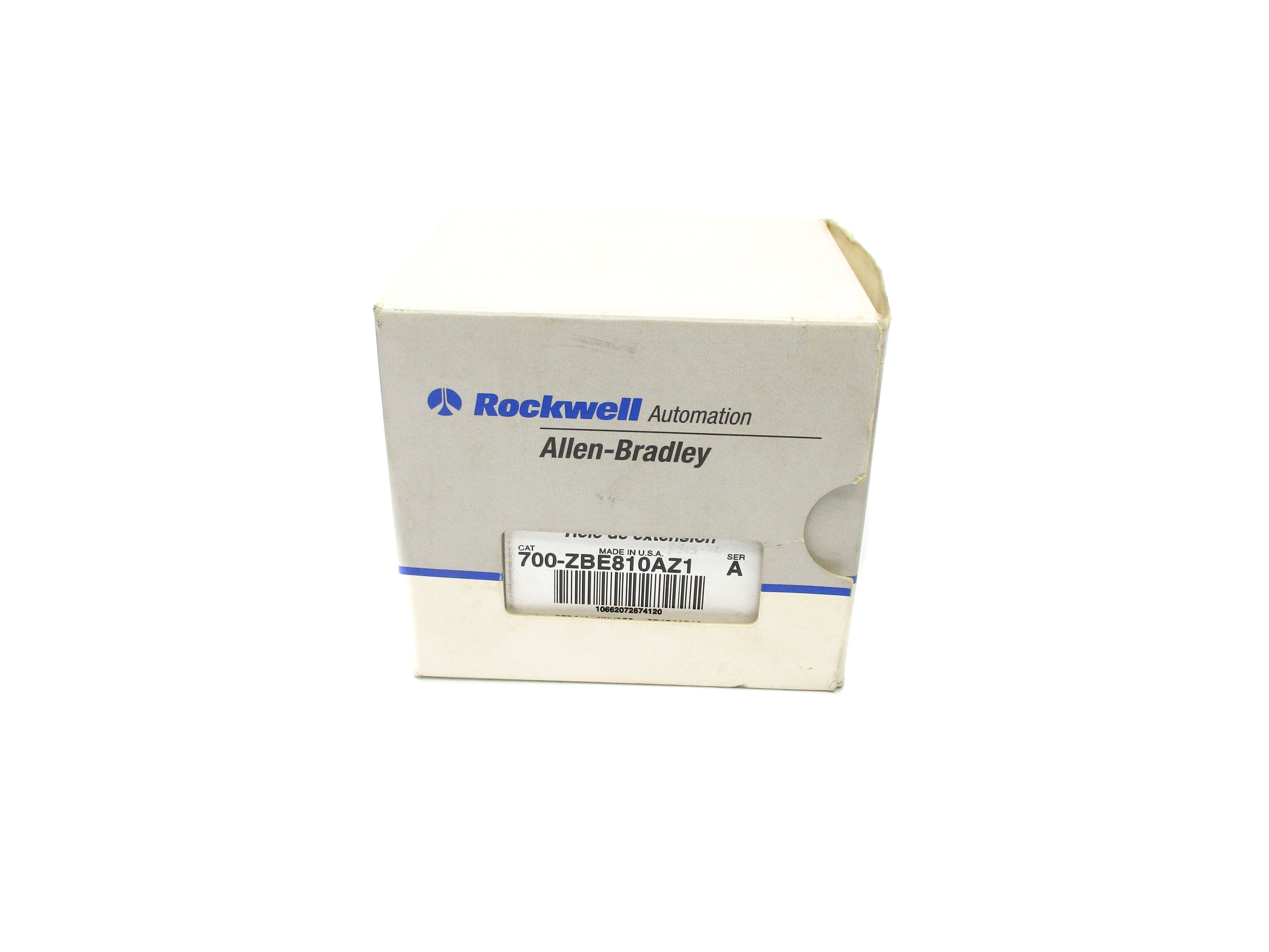 ALLEN BRADLEY 700-ZBE810AZ1 SER. A 120V (GY/BL) NSMP