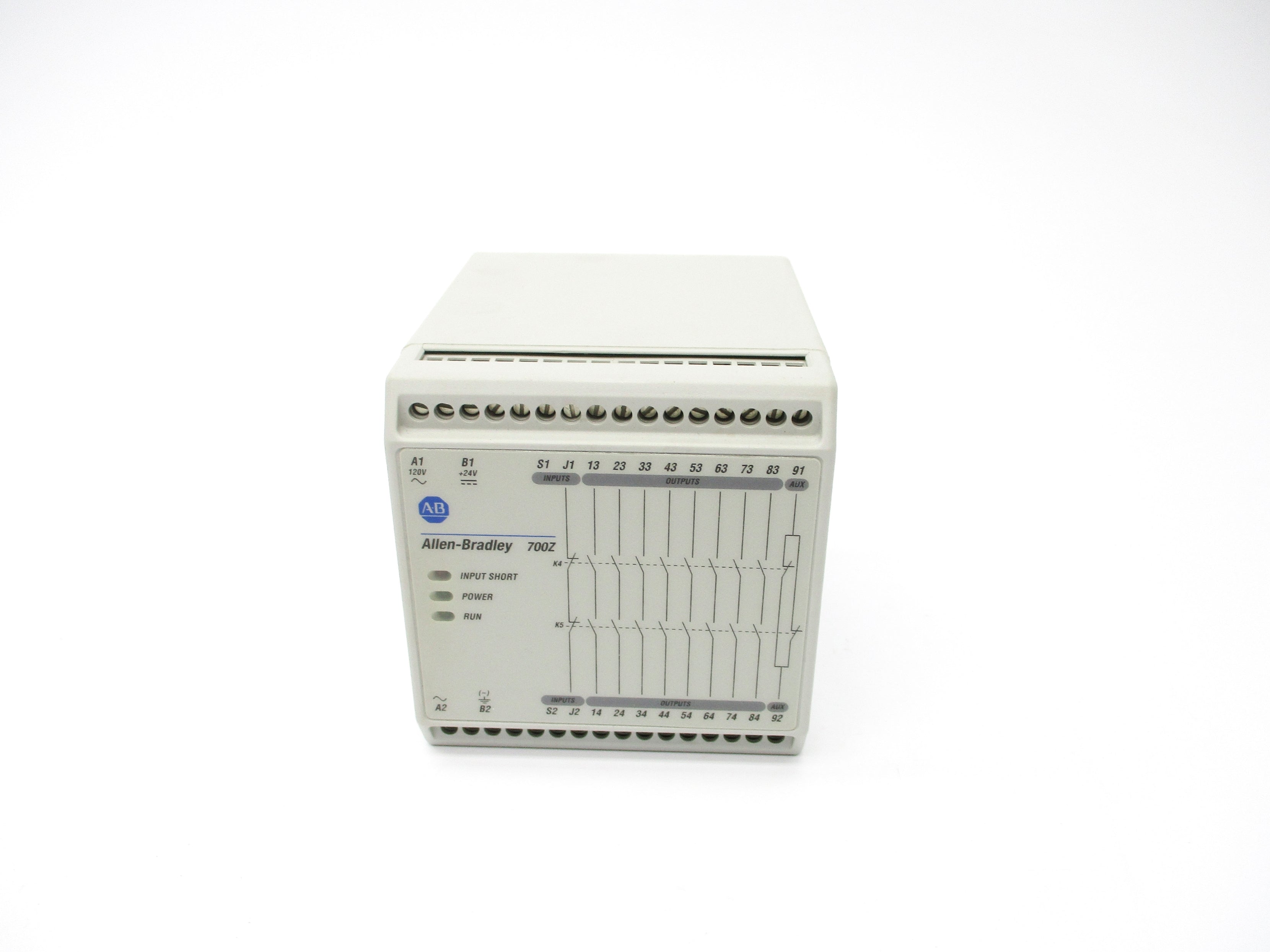 ALLEN BRADLEY 700-ZBE810AZ1 SER. A 120V (GY/BL) NSMP