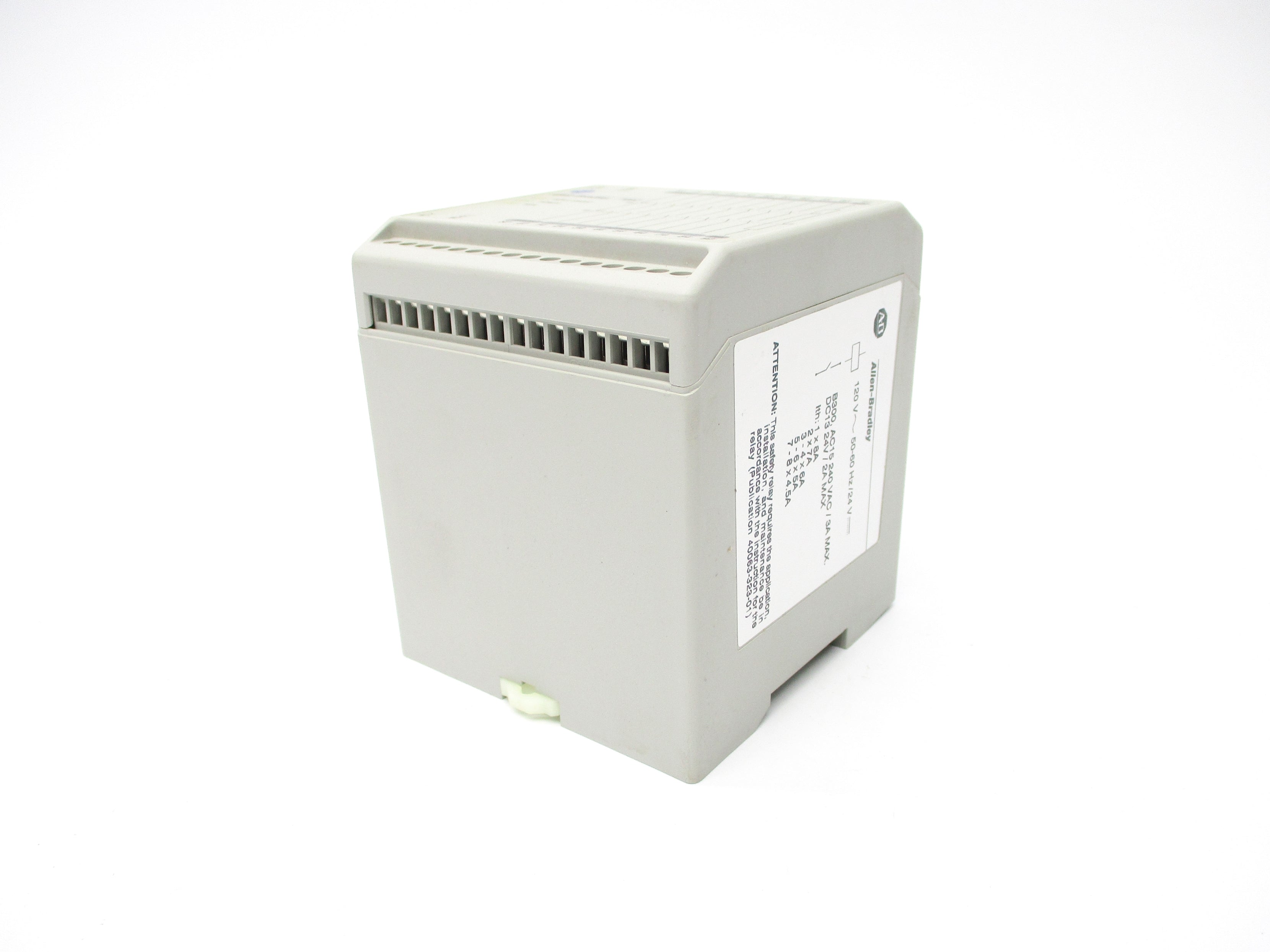 ALLEN BRADLEY 700-ZBE810AZ1 SER. A 120V (GY/BL) NSMP