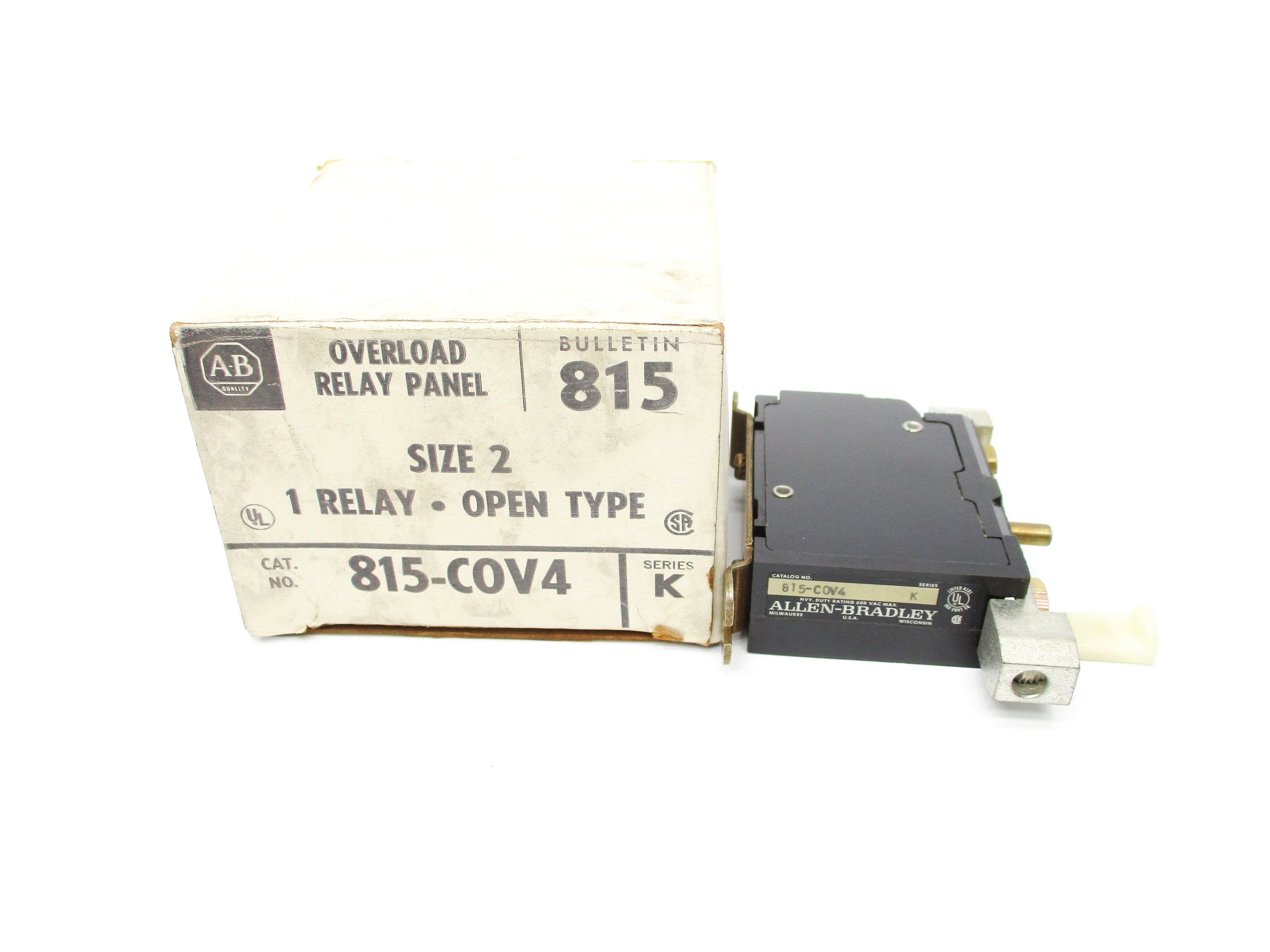 INDUSTRIAL SPARE PART 815-COV4 SER. K 600VAC (WH) NSMP