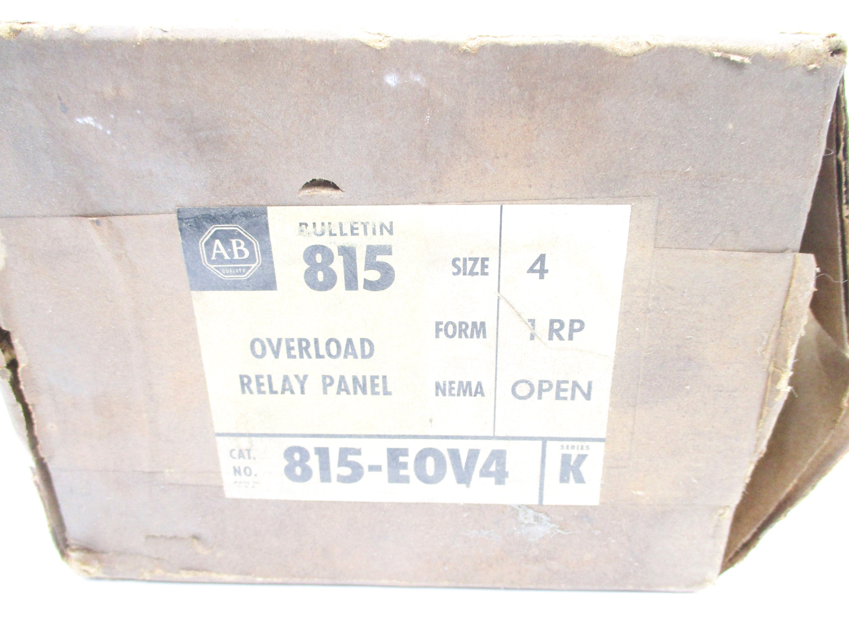 INDUSTRIAL SPARE PART 815-EOV4 SER. K 600VAC (BK/YL) NSMP