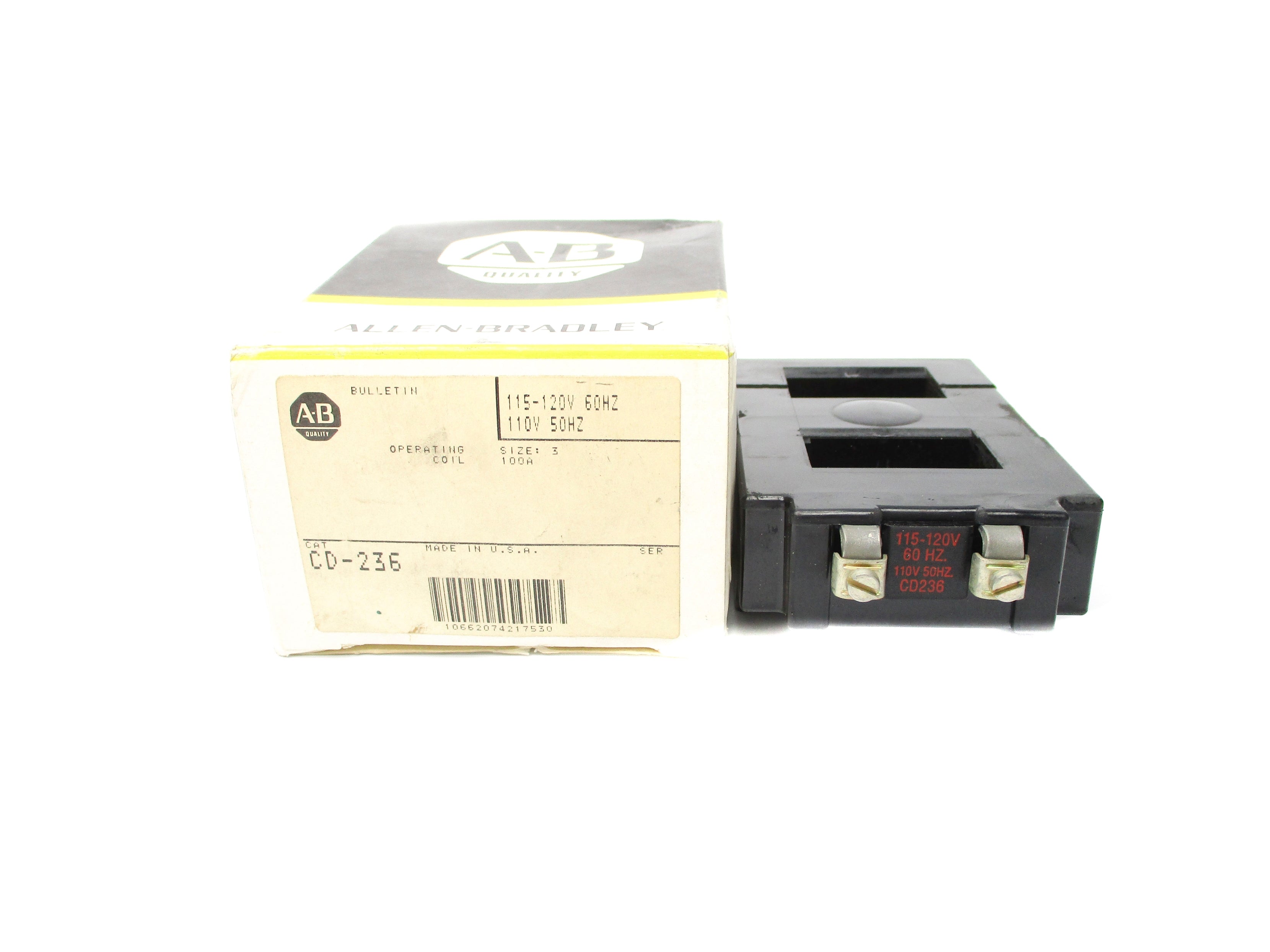 ALLEN BRADLEY CD-236 110-120V (BK/YL) NSMP