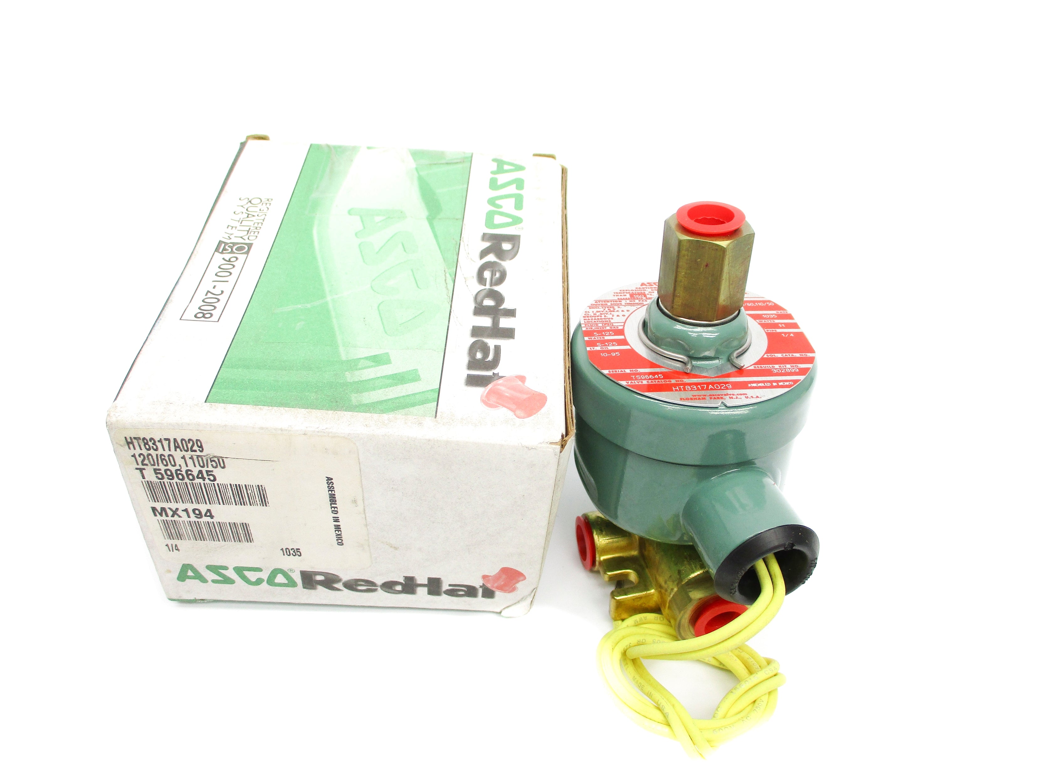 ASCO HT8317A029 110/120V 5-125PSI NSMP