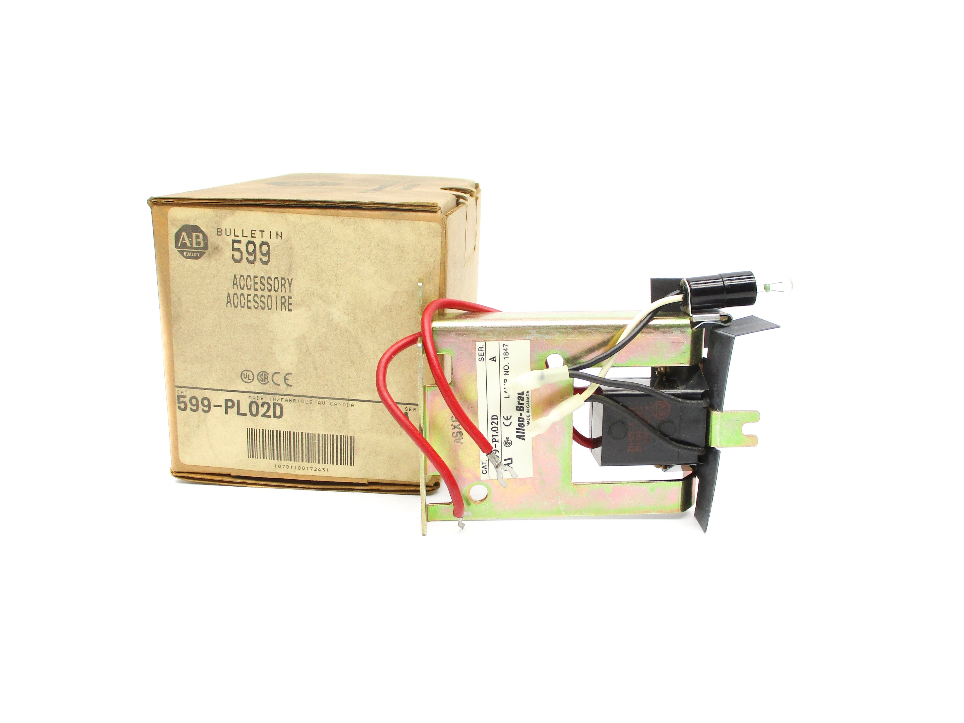 INDUSTRIAL SPARE PART 599-PL02D SER. A (BR/WH) NSMP