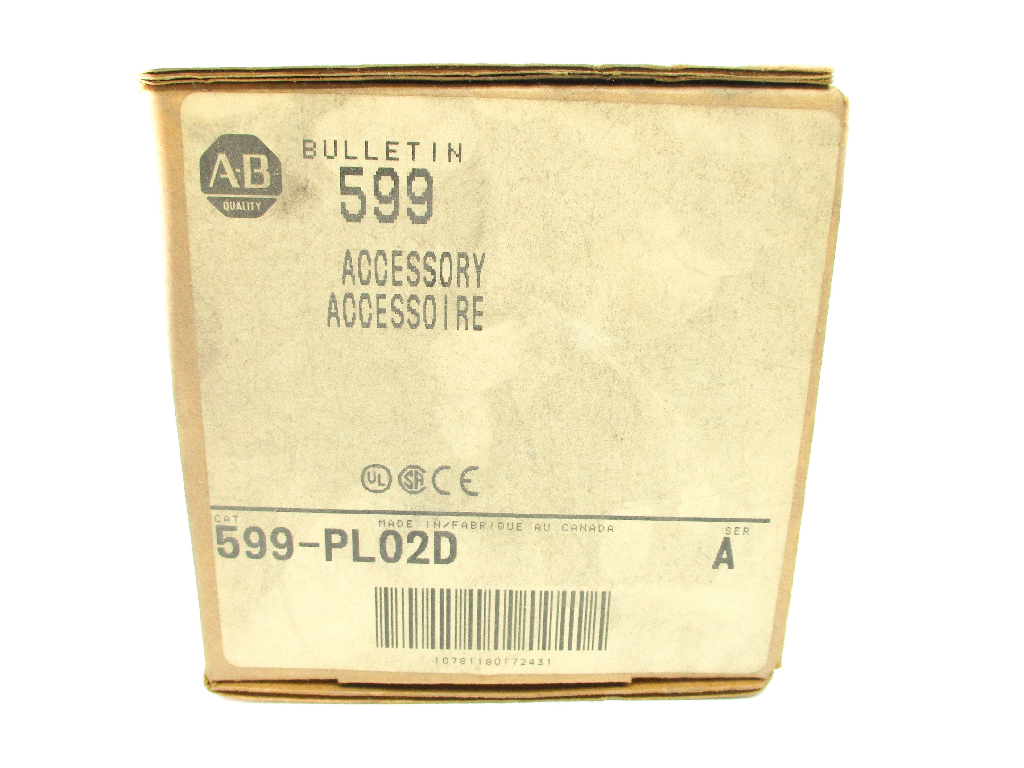 INDUSTRIAL SPARE PART 599-PL02D SER. A (BR/WH) NSMP