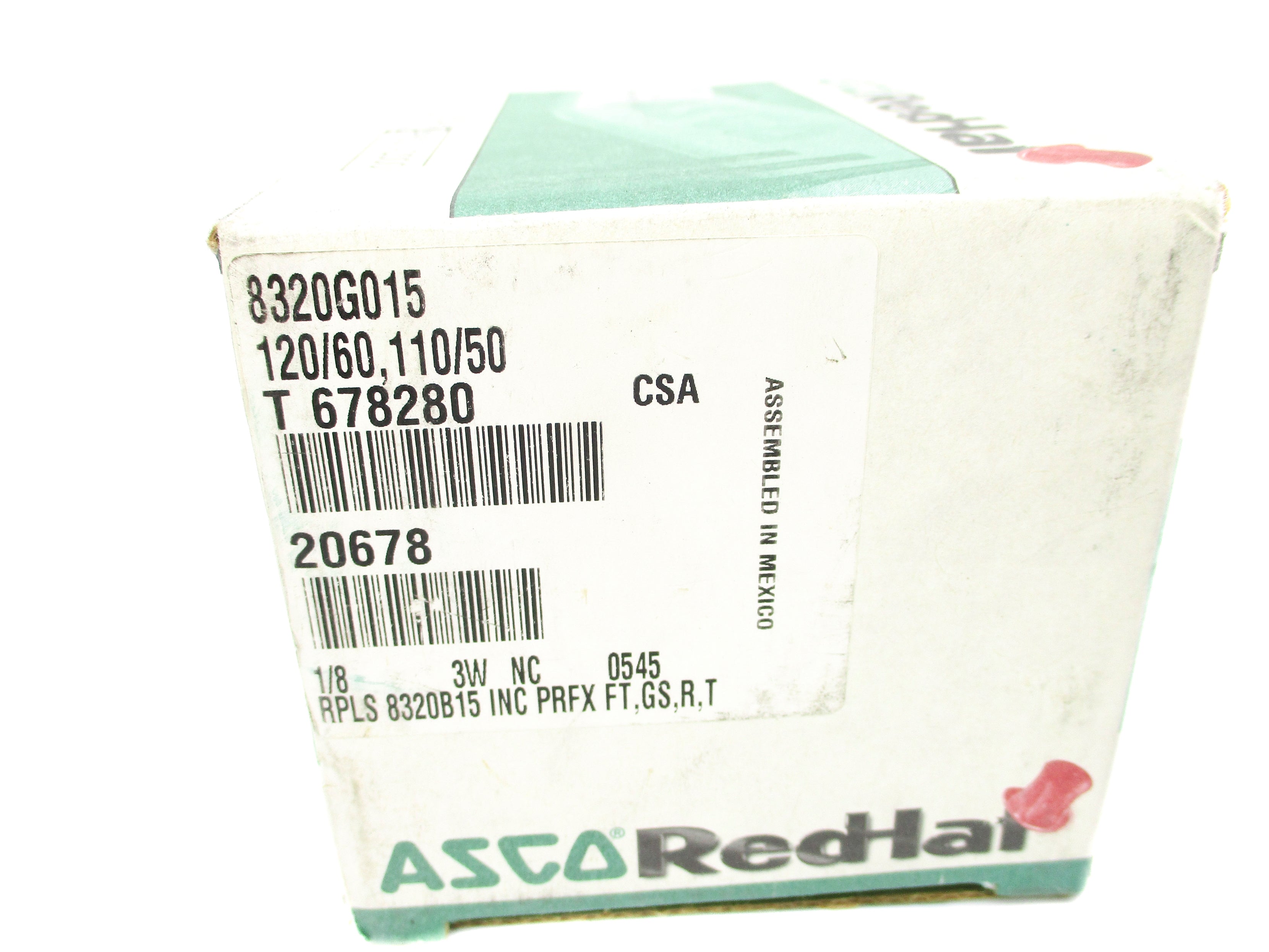 ASCO 8320G015 110/120V 100PSI 1/8" NSMP