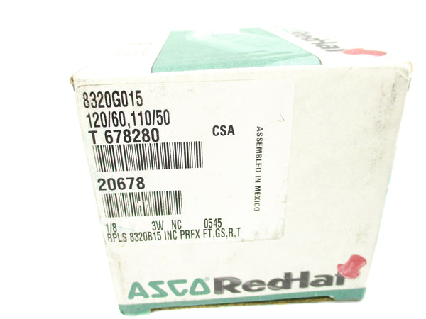ASCO 8320G015 110/120V 100PSI 1/8" NSMP