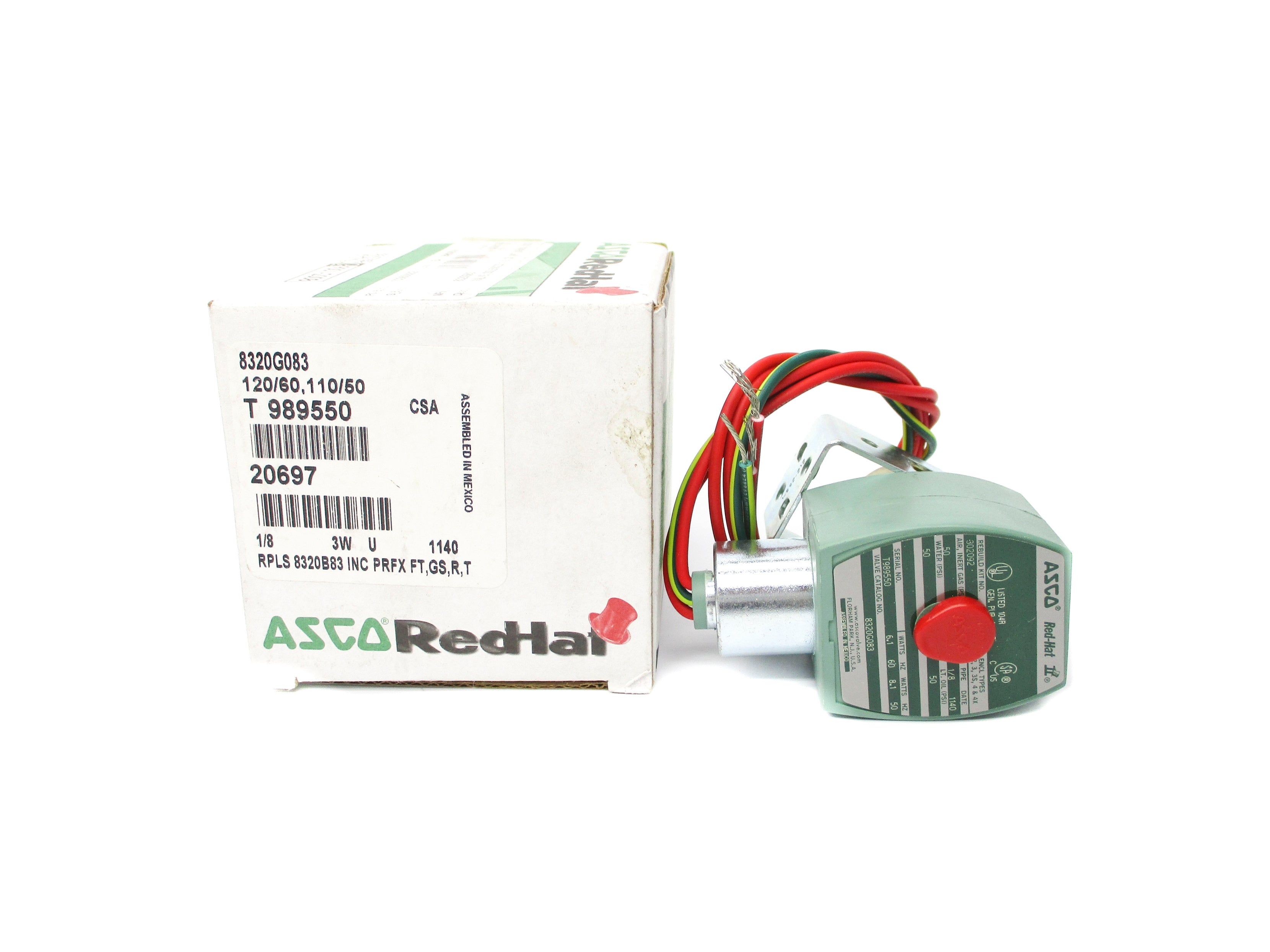 ASCO 8320G083 110/120V 50PSI NSMP
