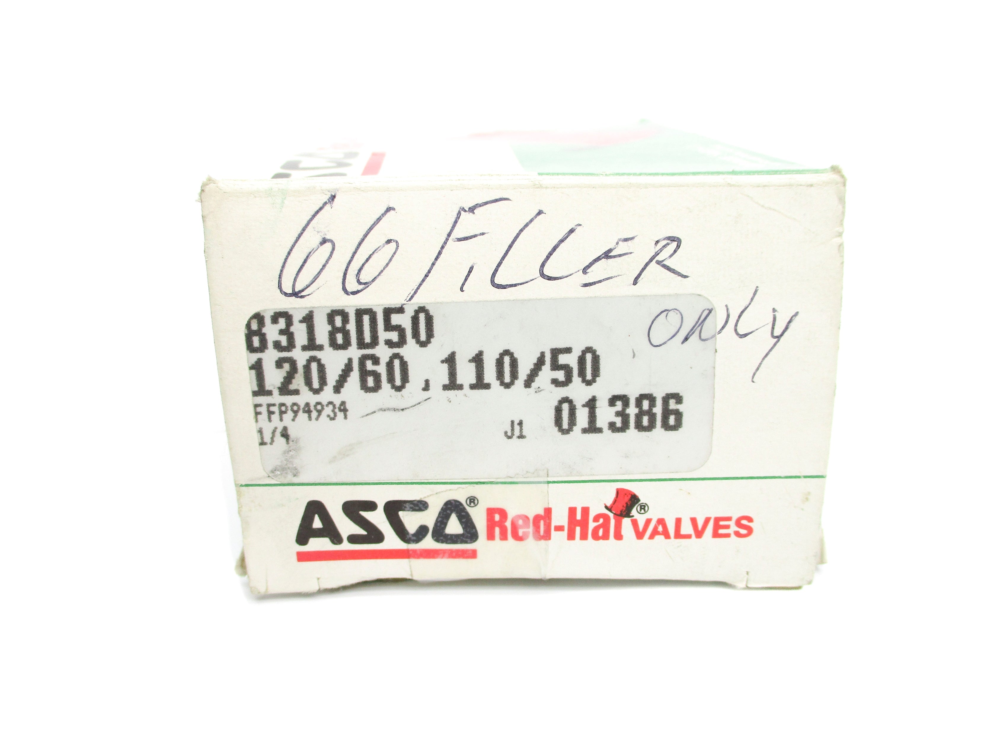 ASCO 8318D50 120/60 110/50 NSMP