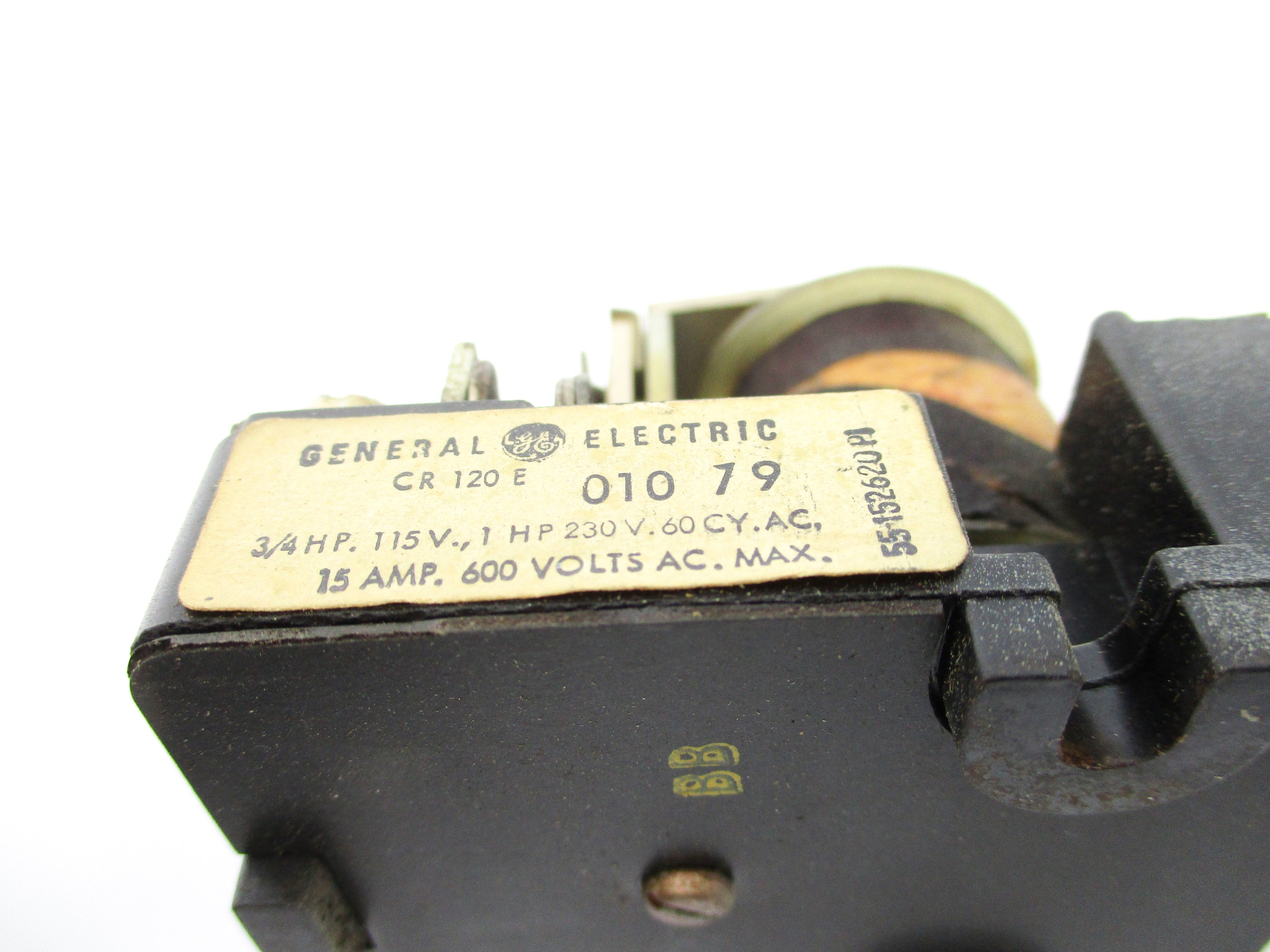 GENERAL ELECTRIC CR120E01079 15A 600VAC UNMP