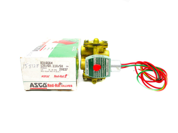 ASCO 8316G64 110/120V 10-150PSI 1/2" NSMP