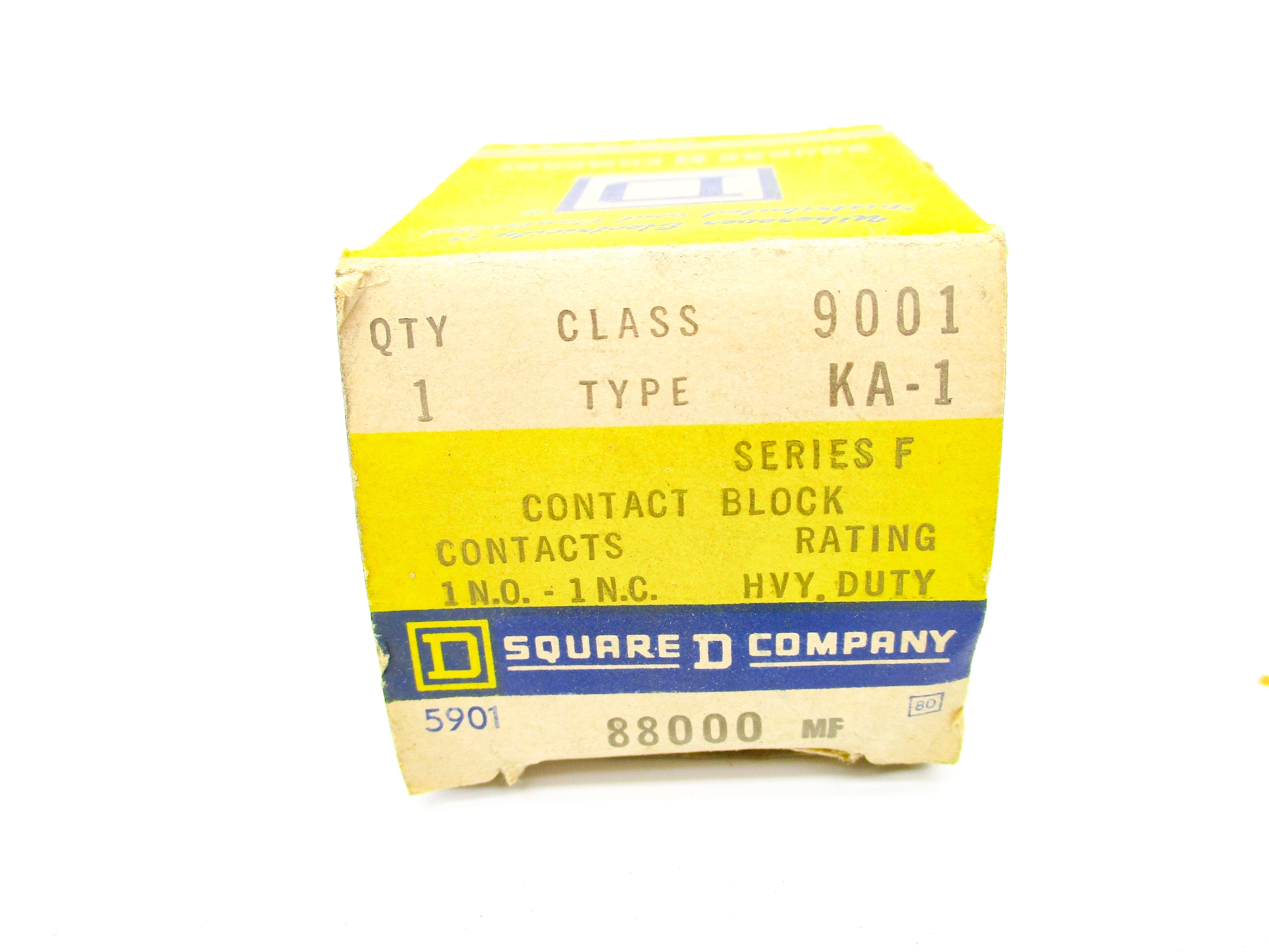 SQUARE D 9001KA1 SER. F NSMP