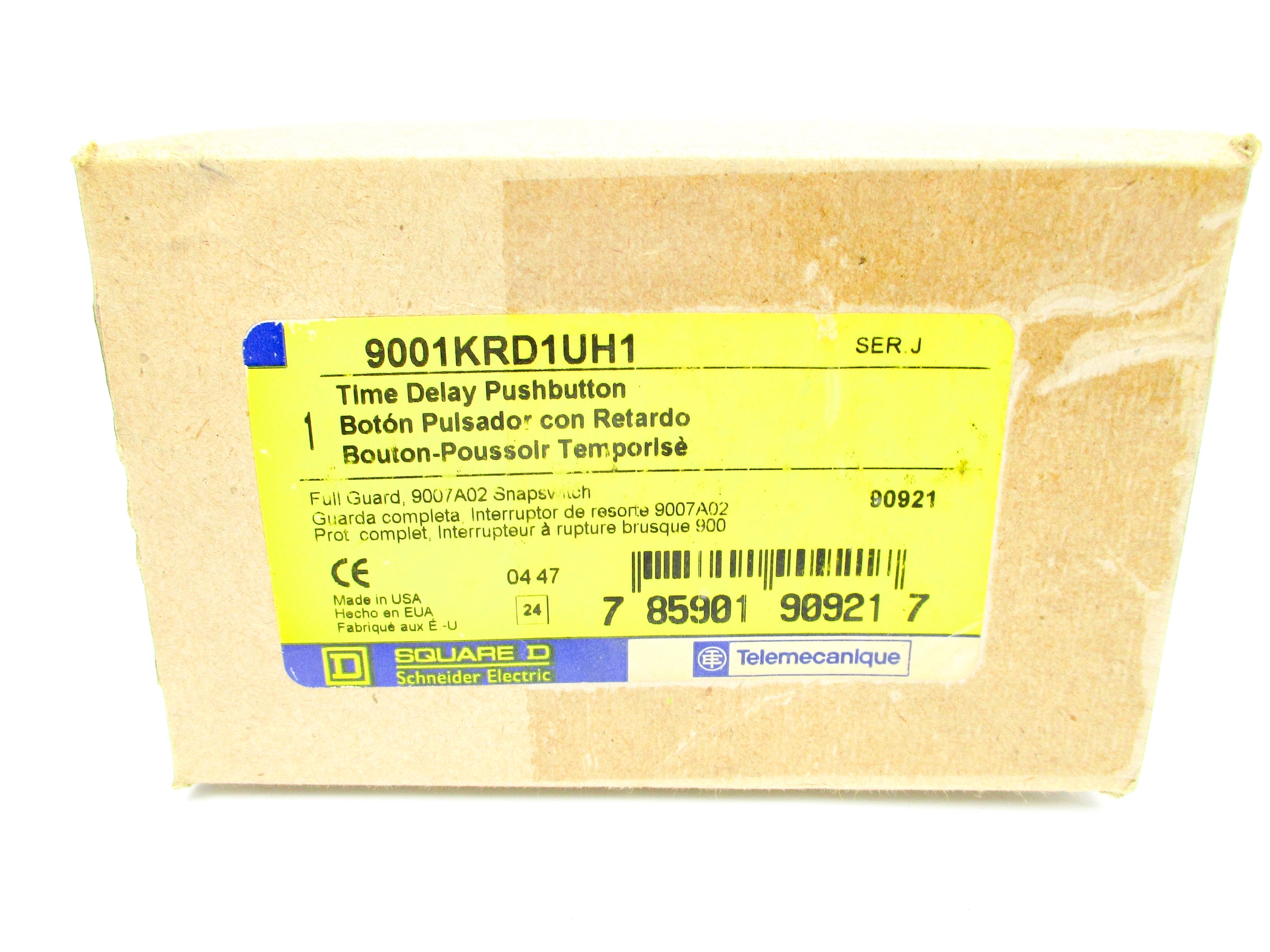 SQUARE D 9001KRD1UH1 SER. J NSMP