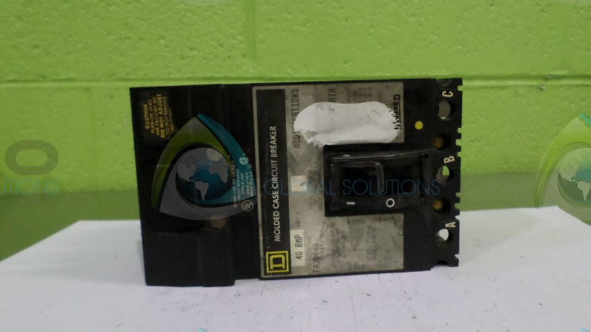 SQUARE D FA36040 CIRCUIT BREAKER *USED*