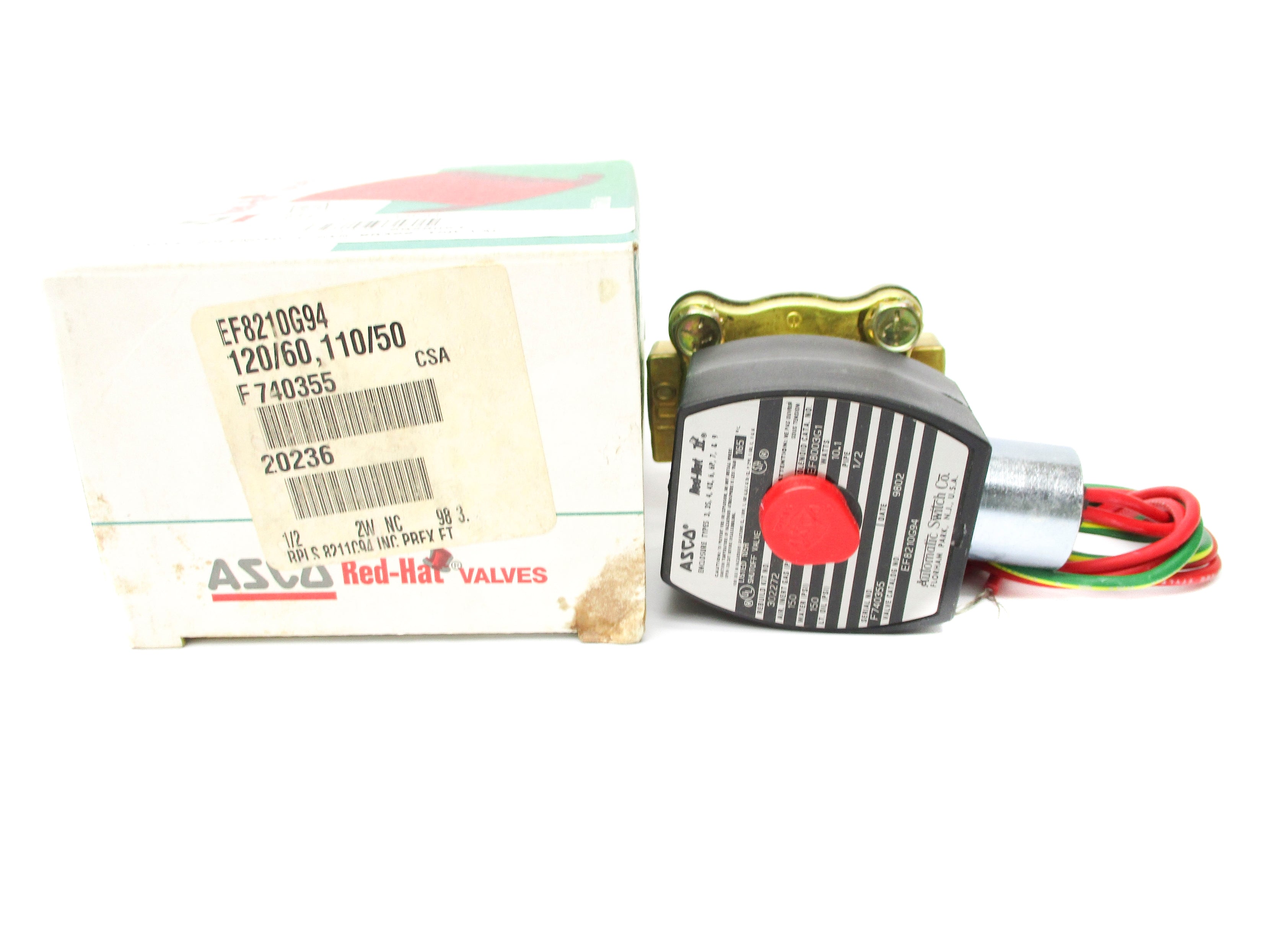 ASCO EF8210G94 120/60 110/50 150PSI NSMP