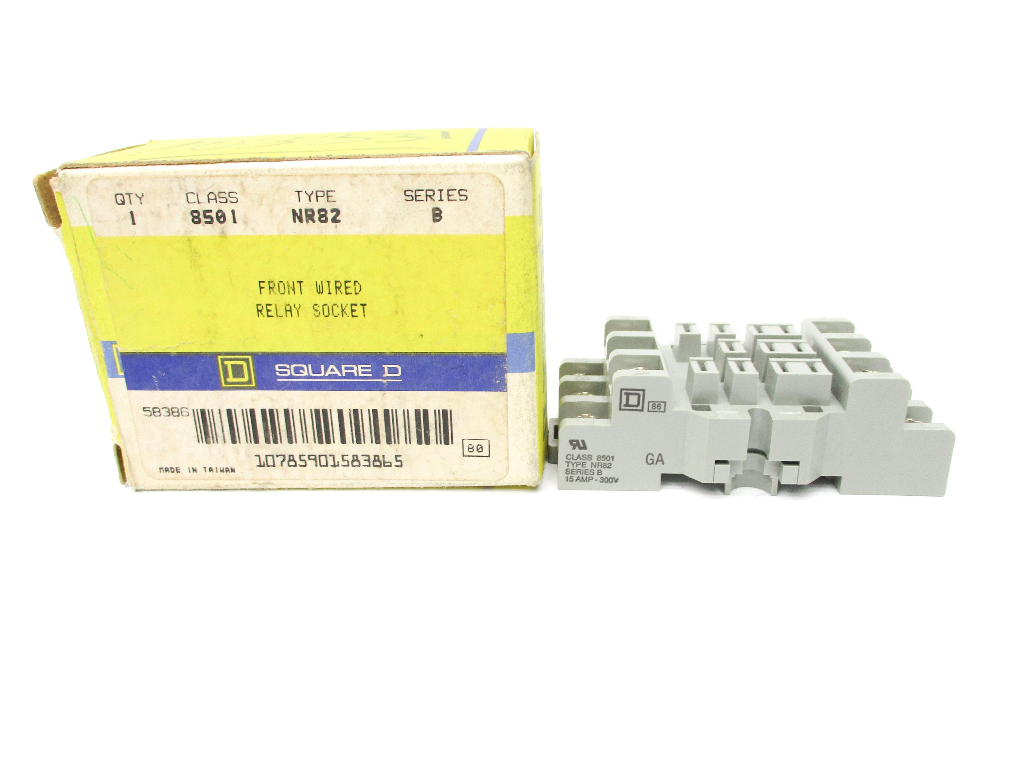 SQUARE D 8501NR82 SER. B 300V 15A NSMP