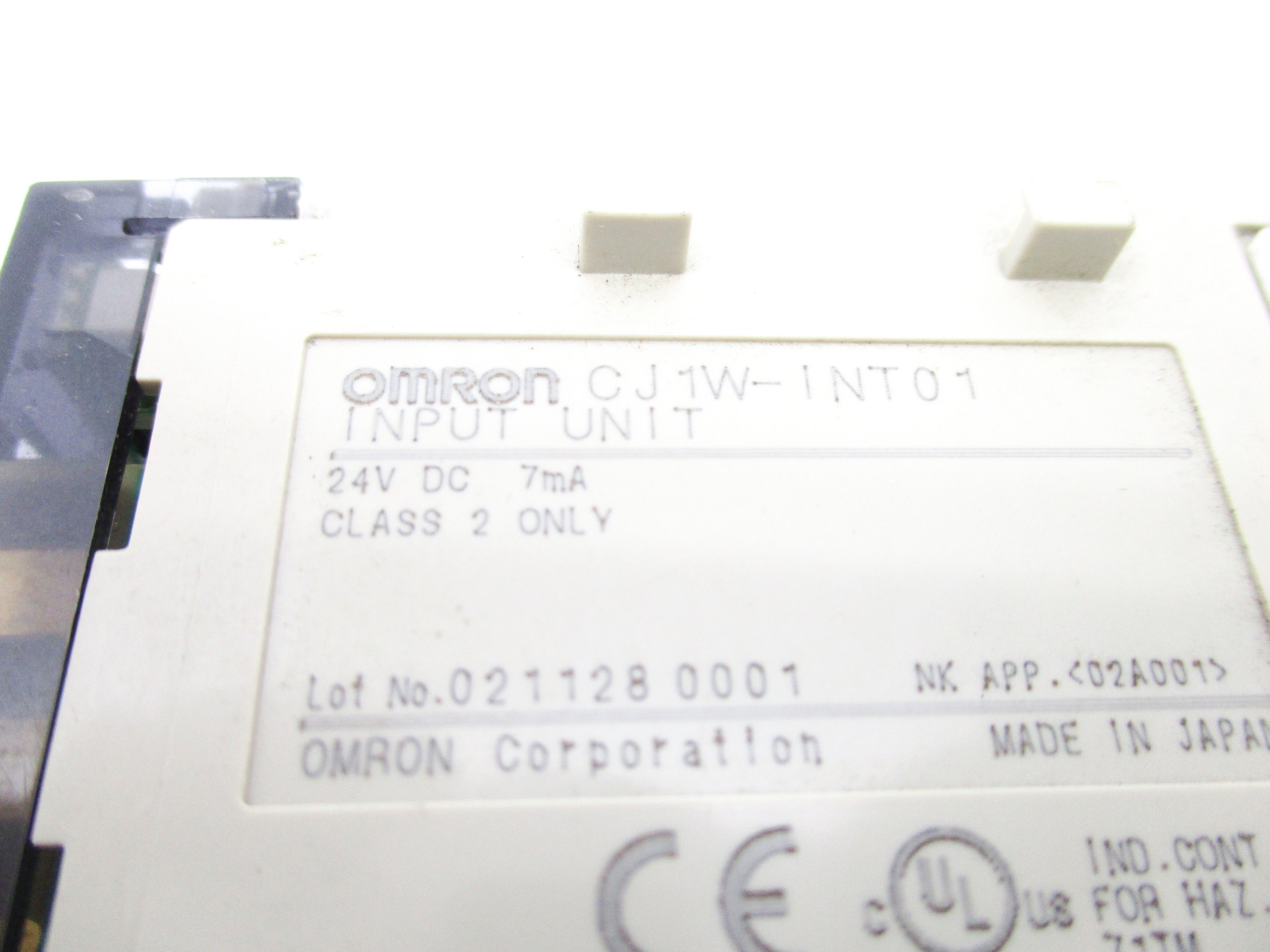 OMRON CJ1W-INT01 UNMP