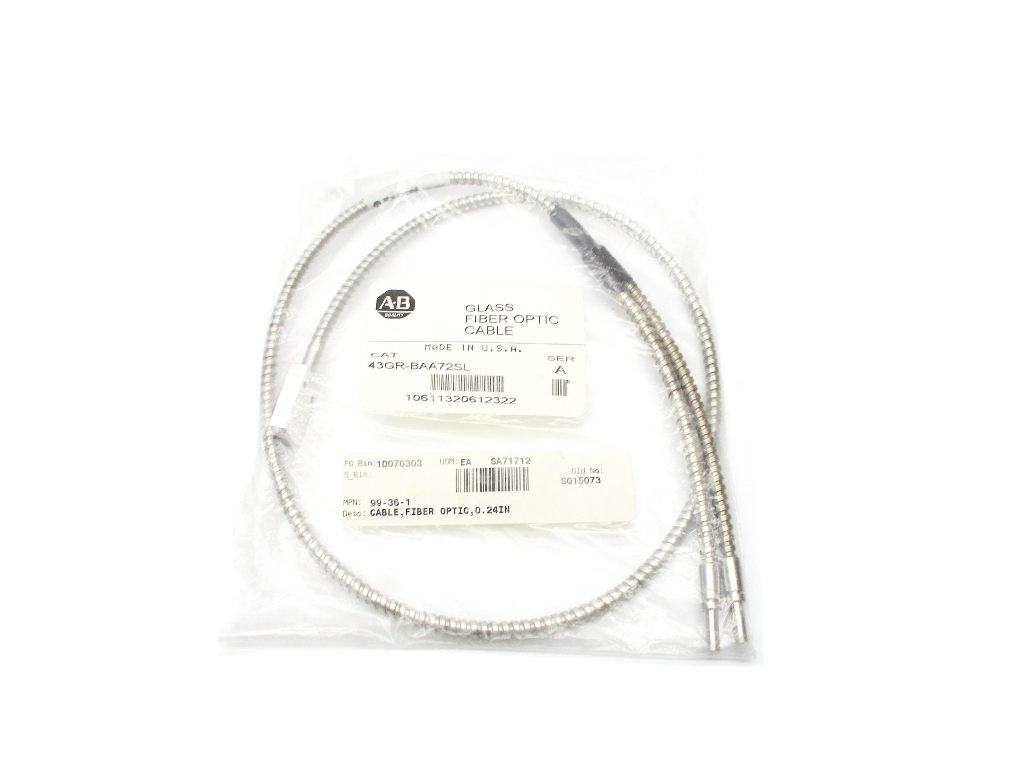ALLEN BRADLEY 43GR-BAA72SL SER. A NSMP