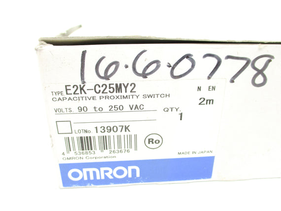 OMRON E2K-C25MY2 90-250VAC 2M NSMP