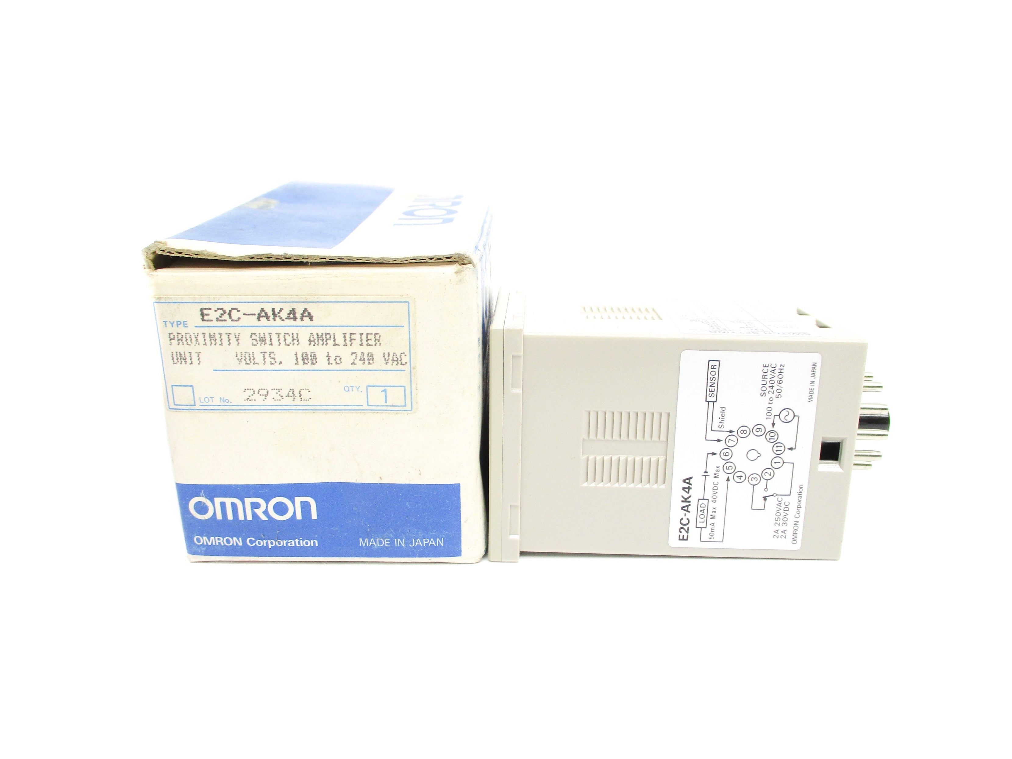 OMRON E2C-AK4A 100-240VAC 2A NSMP