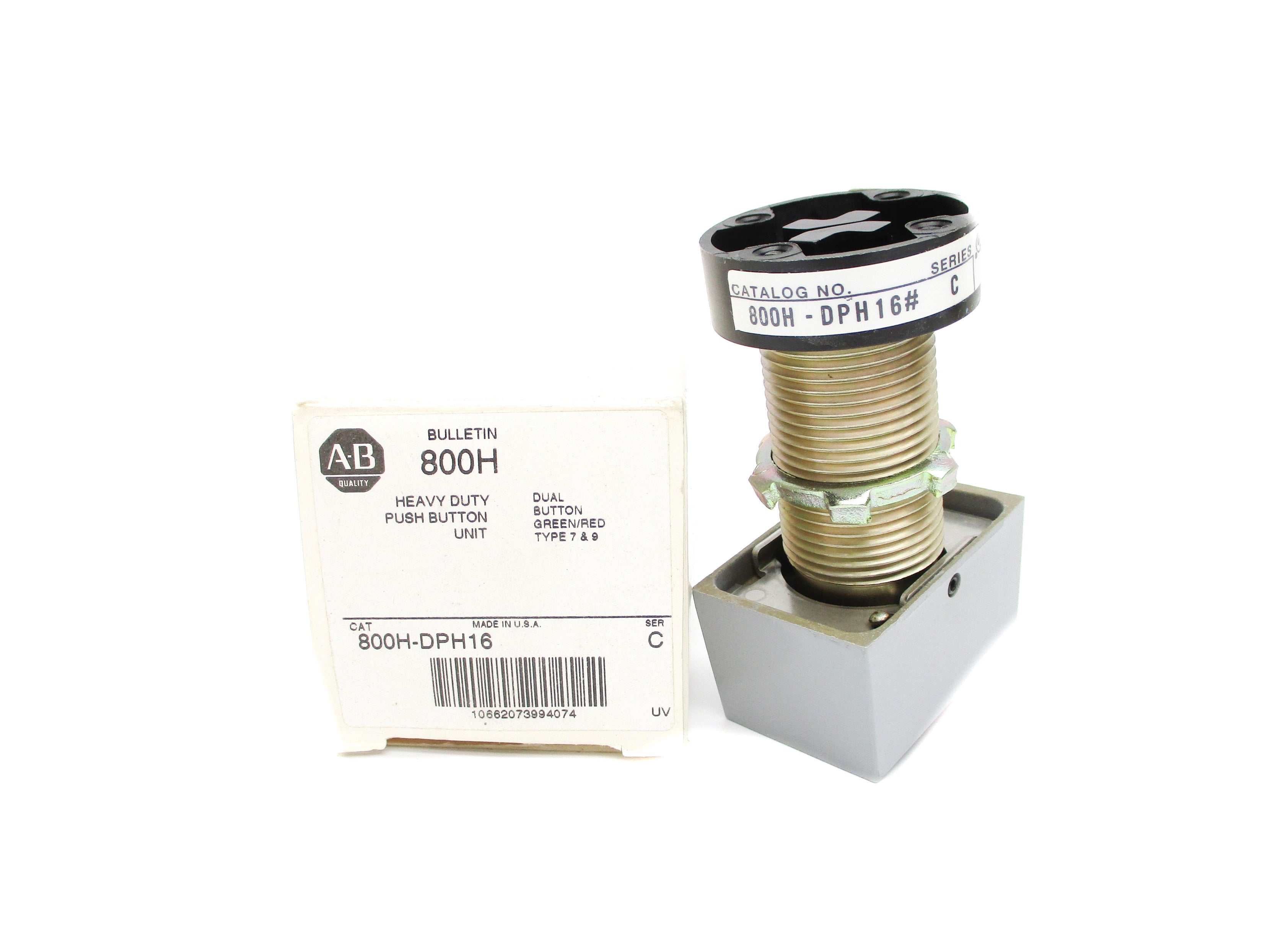 ALLEN BRADLEY 800H-DPH16 SER. C (WH) NSMP