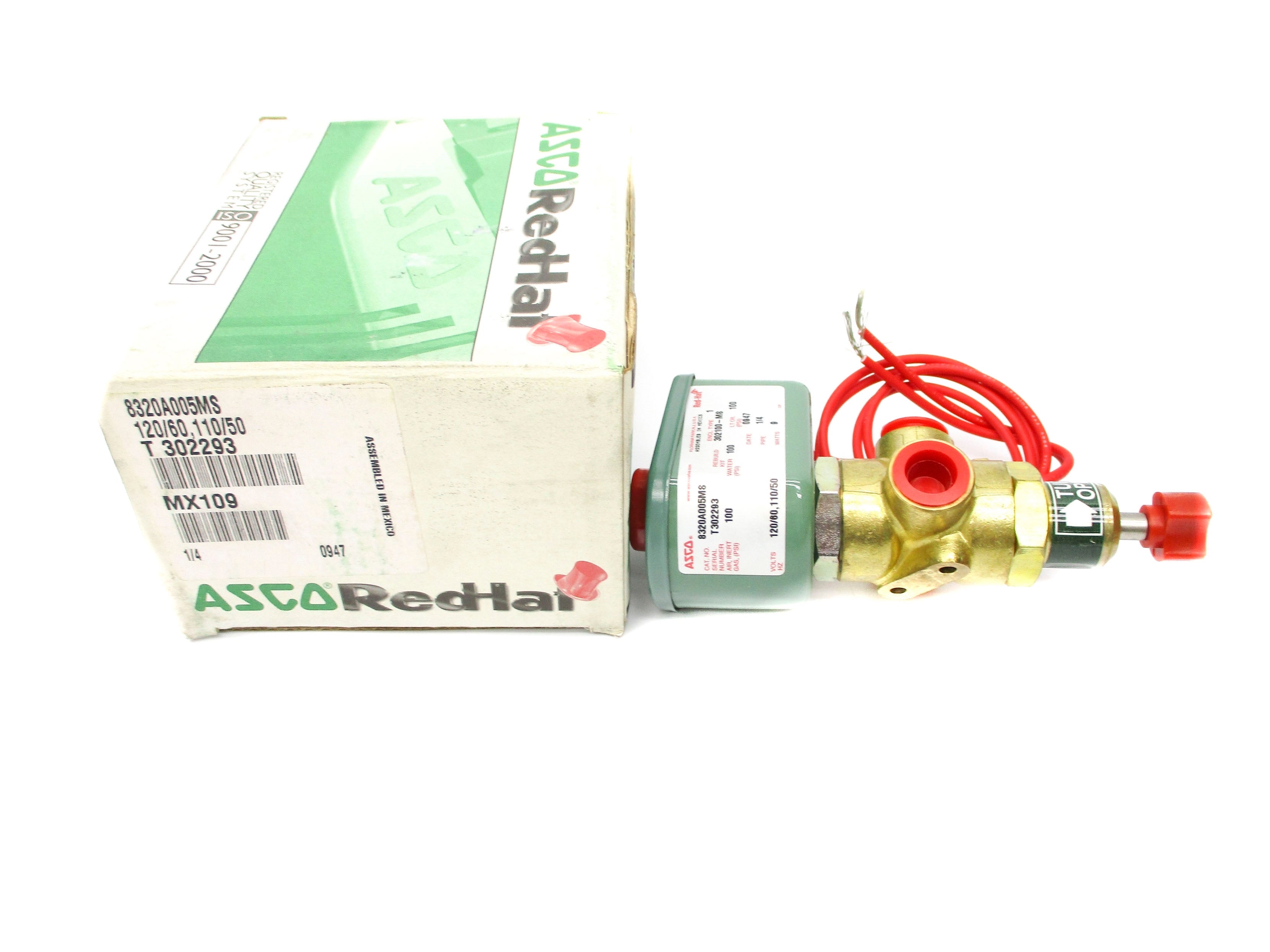 ASCO 8320A005MS 110/120V 100PSI NSMP