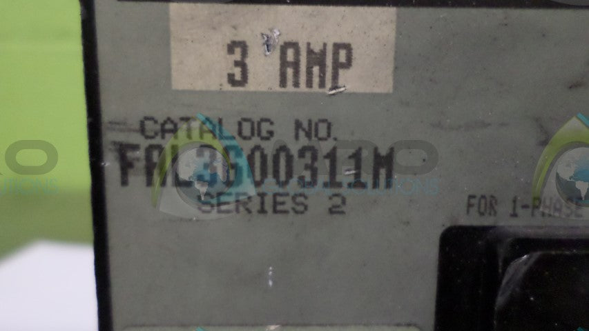 SQUARE D FAL3600311M CIRCUIT BREAKER *USED*