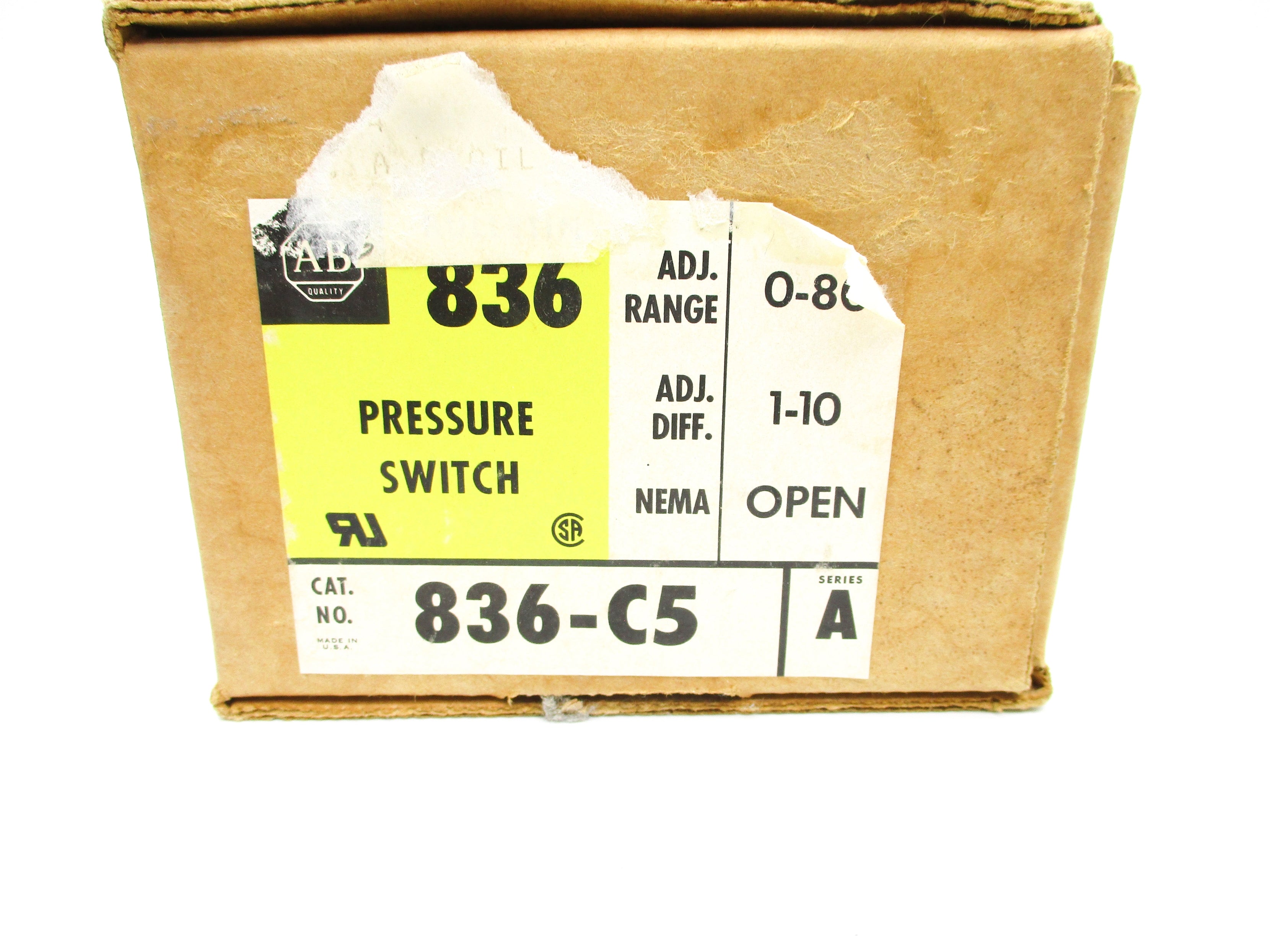 ALLEN BRADLEY 836-C5 SER. A (BR/YL) NSMP